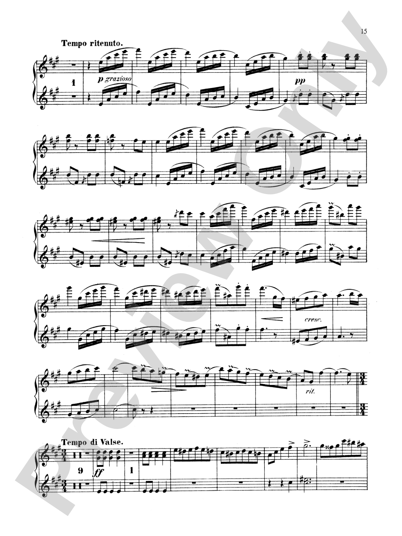 Strauss: Overtures: Piano Duet (1 Piano, 4 Hands) Book