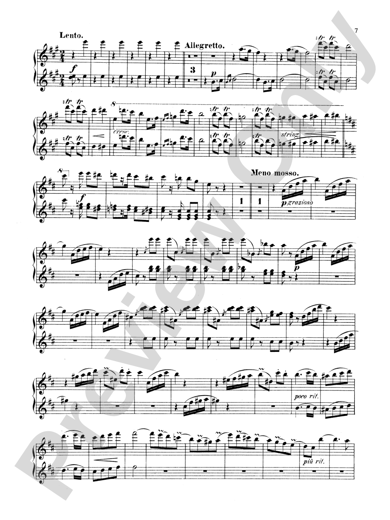 Strauss: Overtures: Piano Duet (1 Piano, 4 Hands) Book