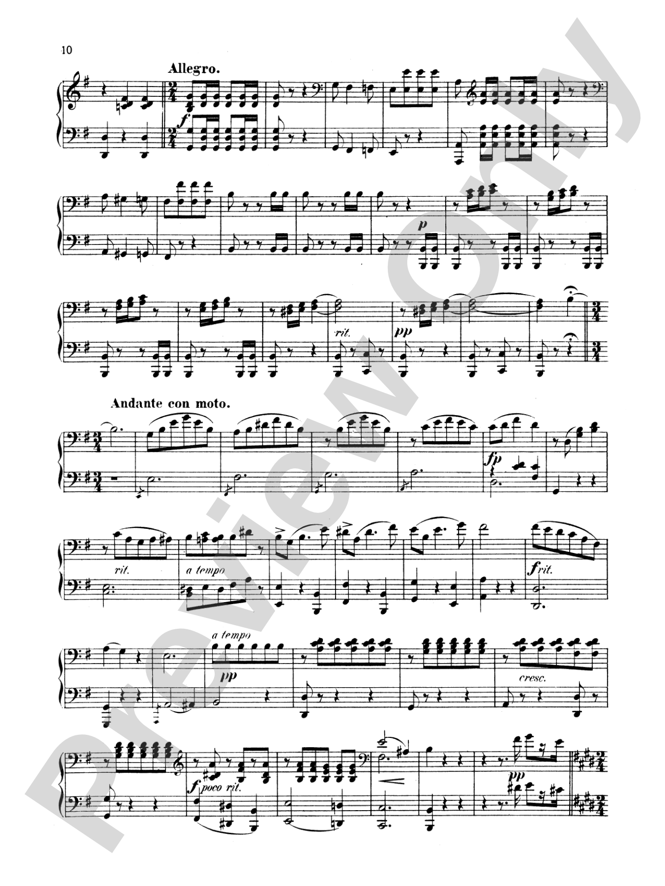 Strauss: Overtures: Piano Duet (1 Piano, 4 Hands) Book