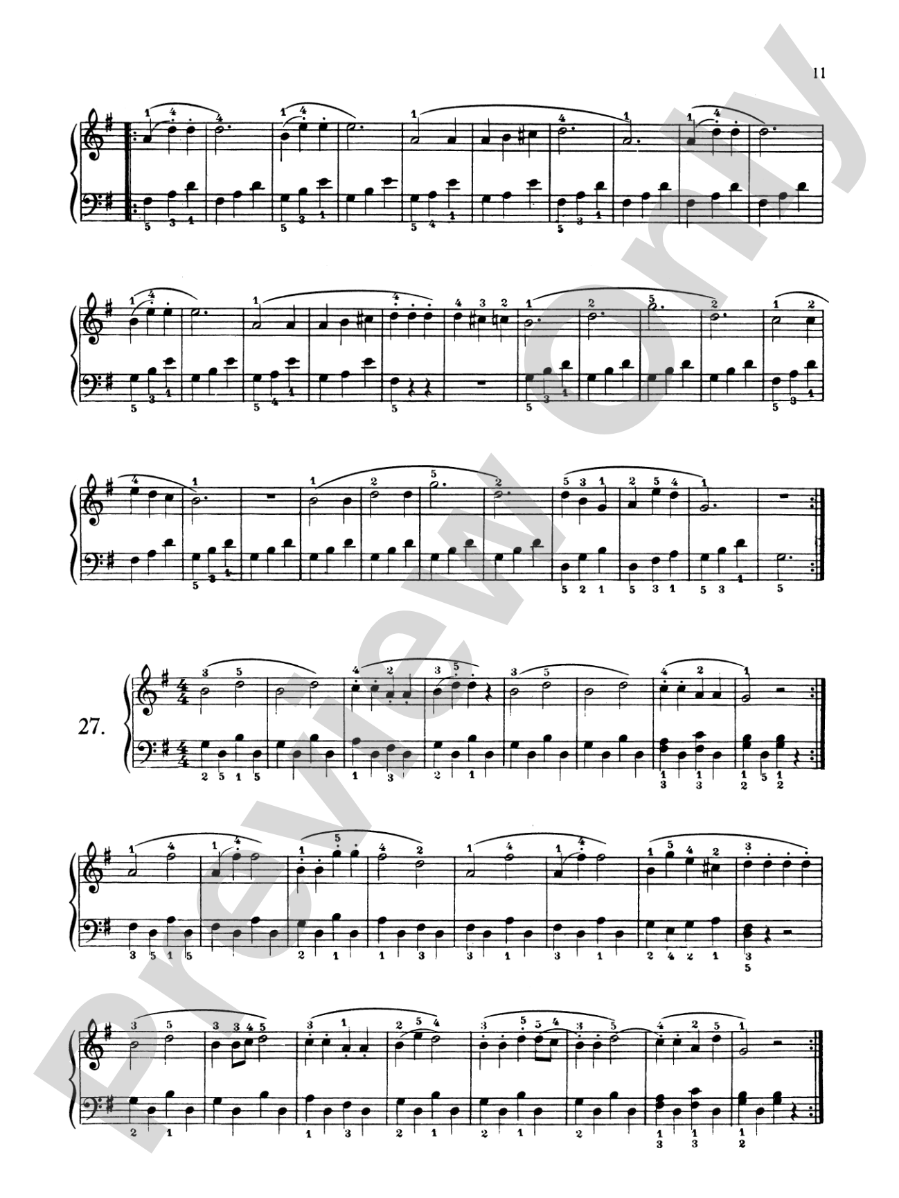Köhler: The Little Pianist, Op. 189: Piano Book