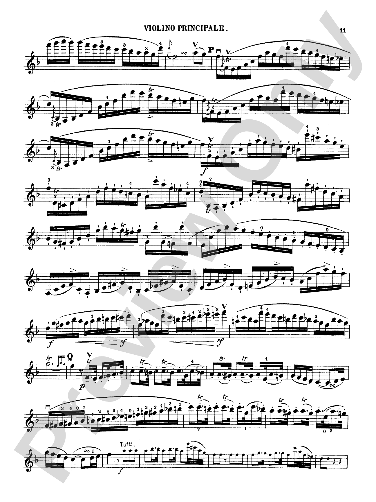 Spohr: Concerto No. 2 in D Minor, Op. 2: Violin Book