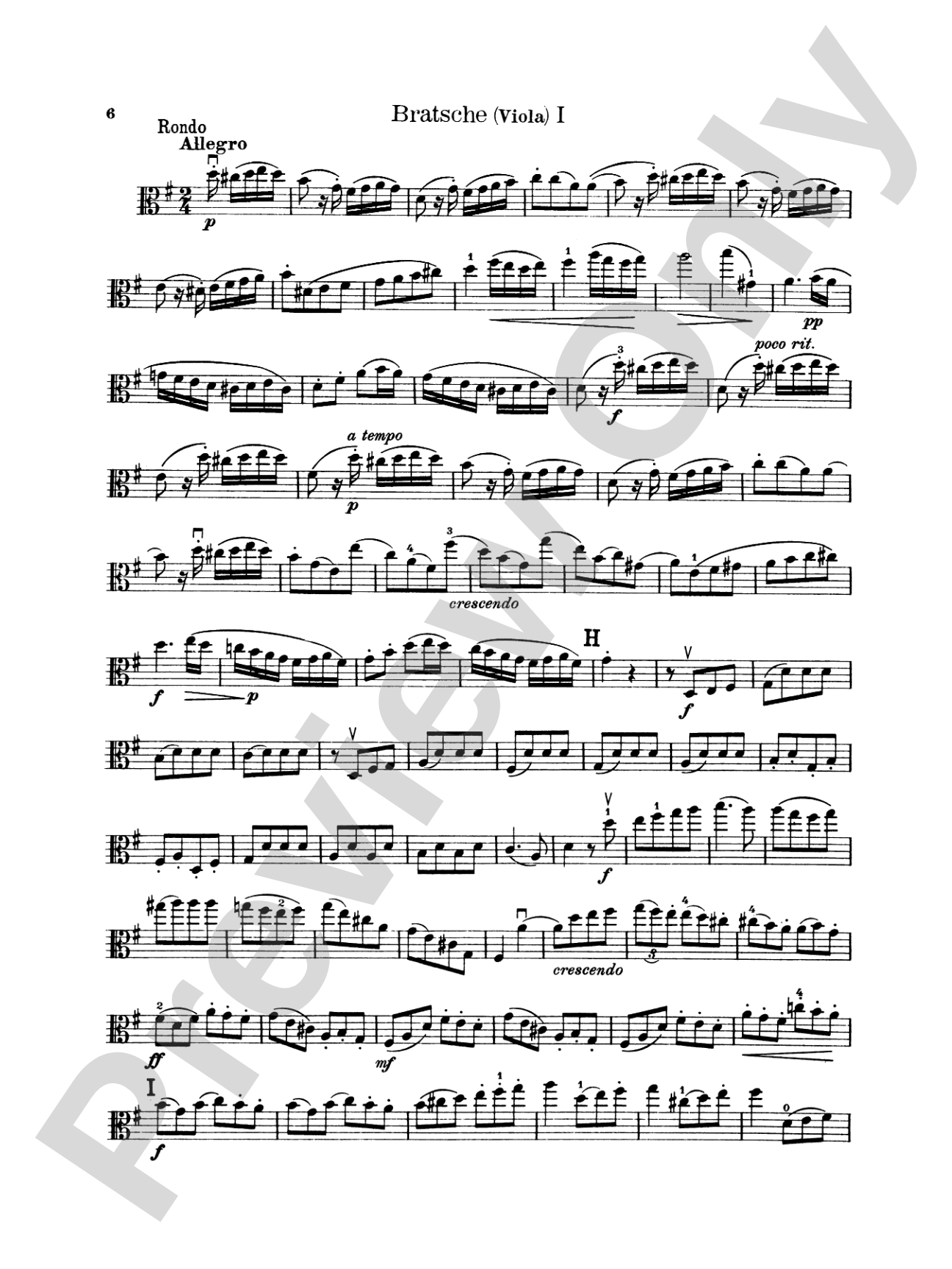 Romberg: Three Duets, Op. 4: Viola Book