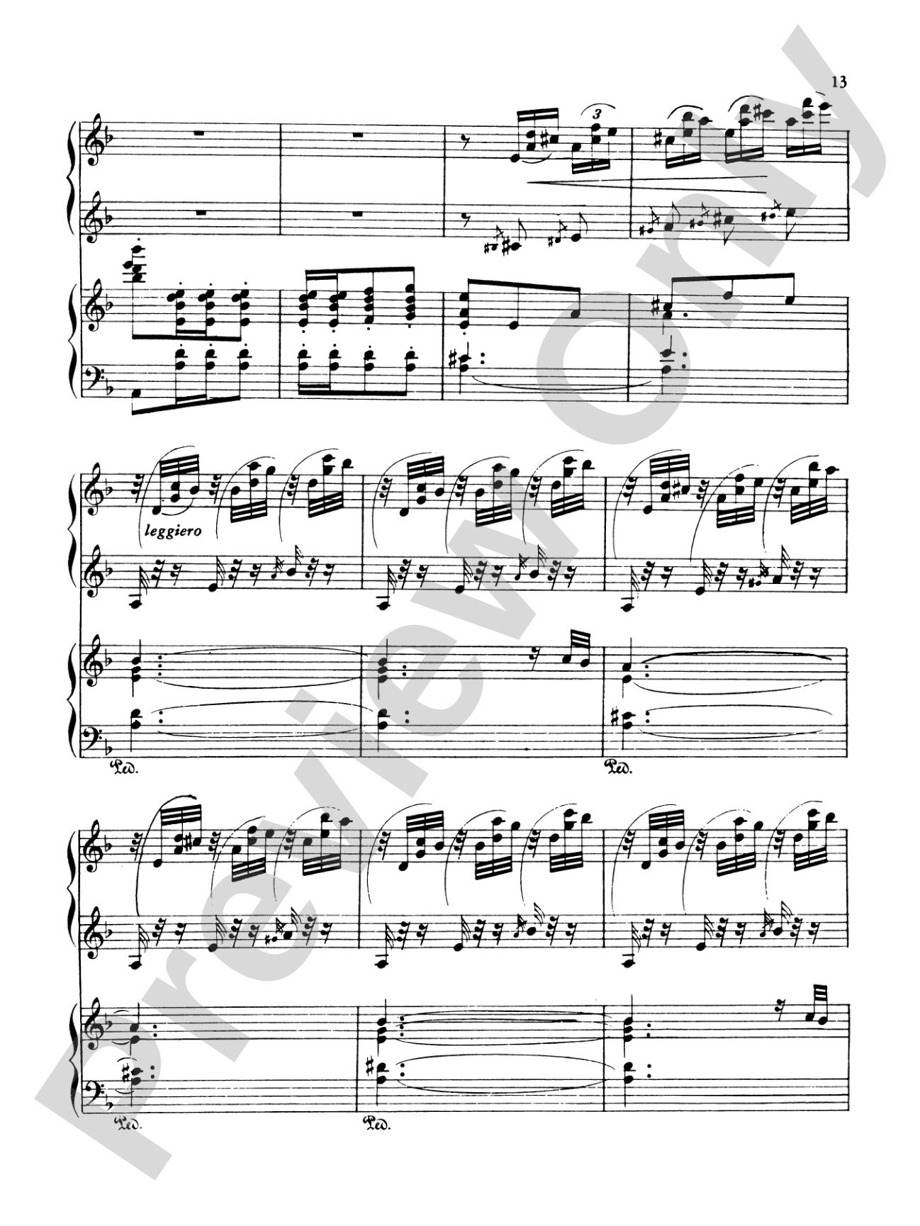 Albéniz: Rapsodia Española, Op. 70: Piano Duo (2 Pianos, 4 Hands) Book (2 copies required)