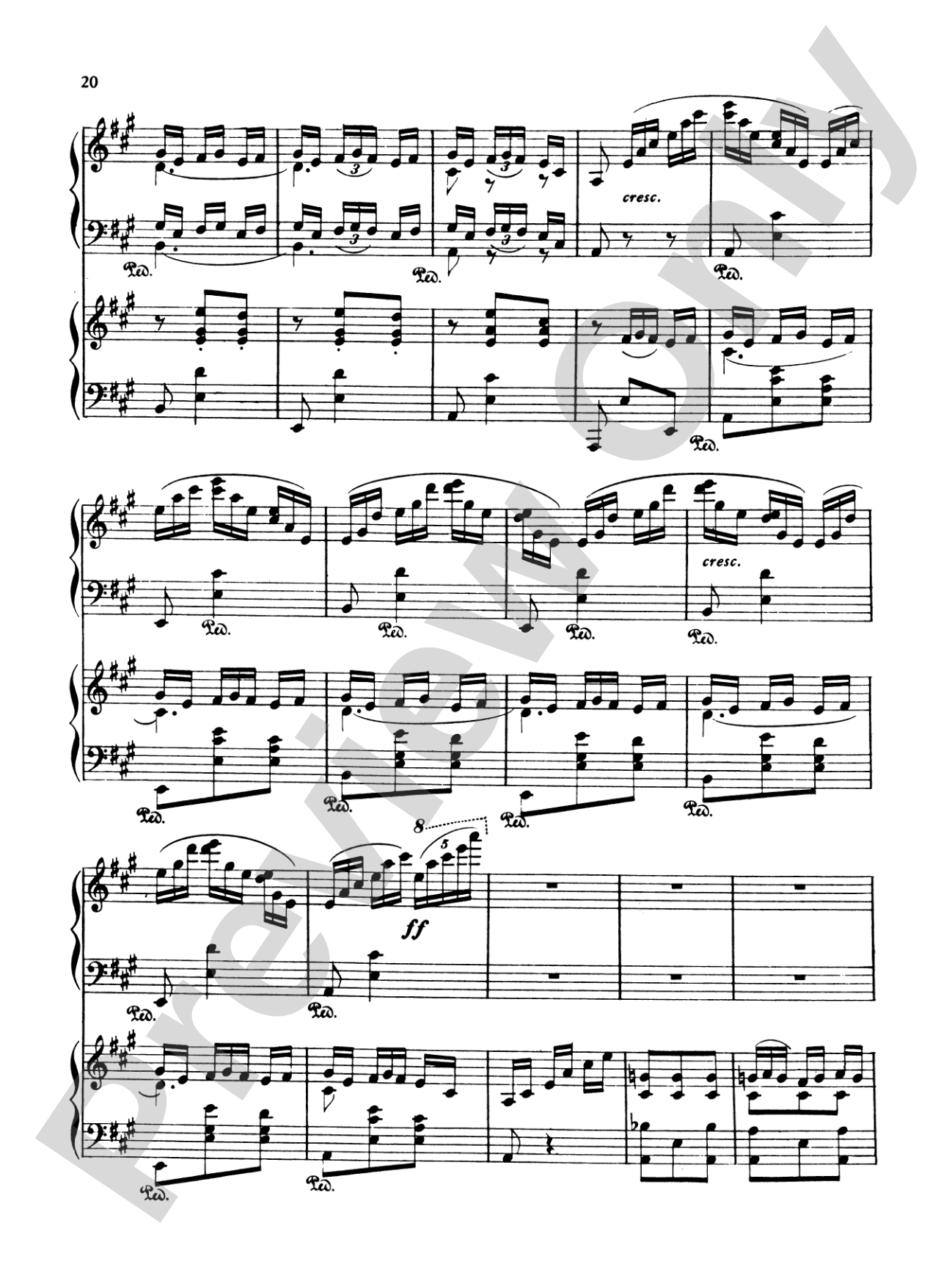 Albéniz: Rapsodia Española, Op. 70: Piano Duo (2 Pianos, 4 Hands) Book (2 copies required)