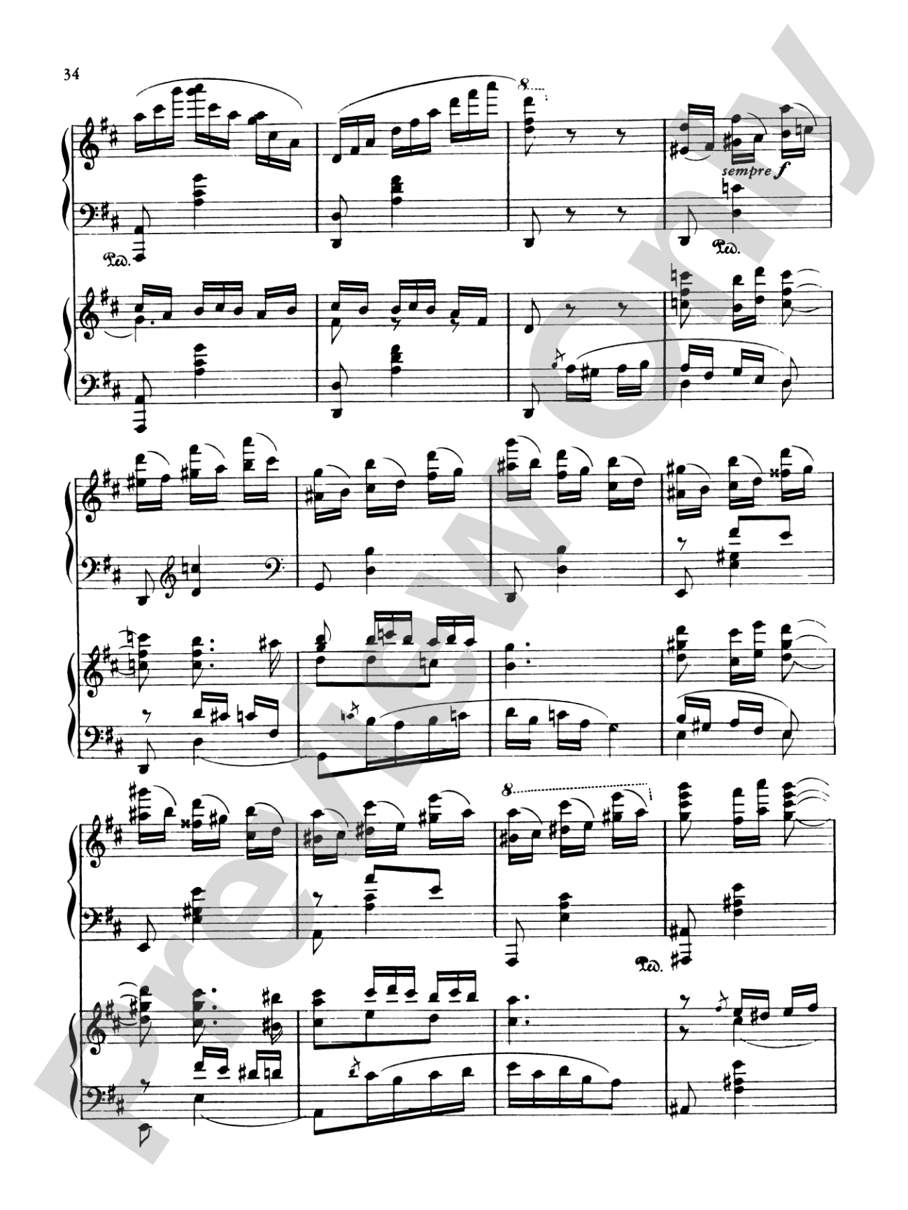 Albéniz: Rapsodia Española, Op. 70: Piano Duo (2 Pianos, 4 Hands) Book (2 copies required)