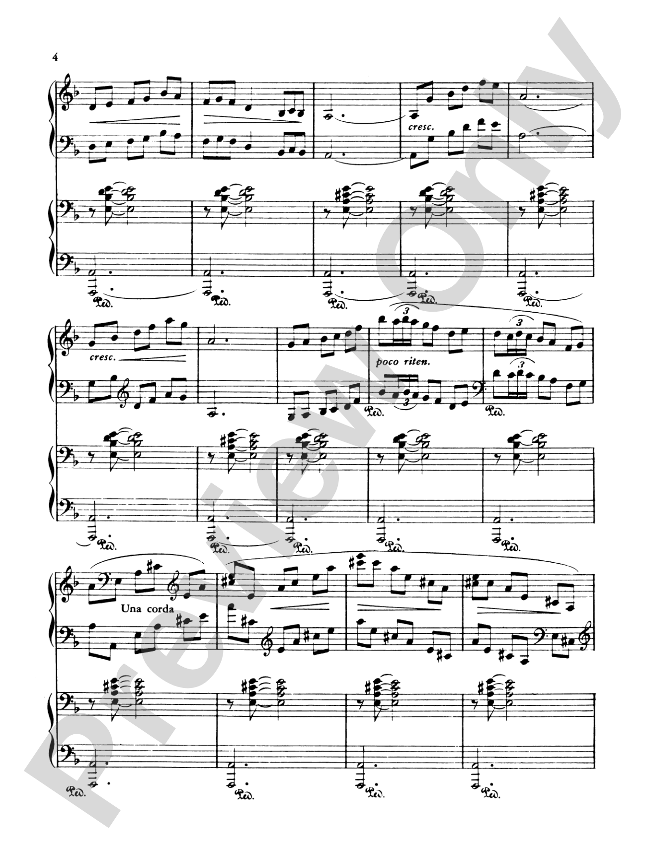 Albéniz: Rapsodia Española, Op. 70: Piano Duo (2 Pianos, 4 Hands) Book (2 copies required)