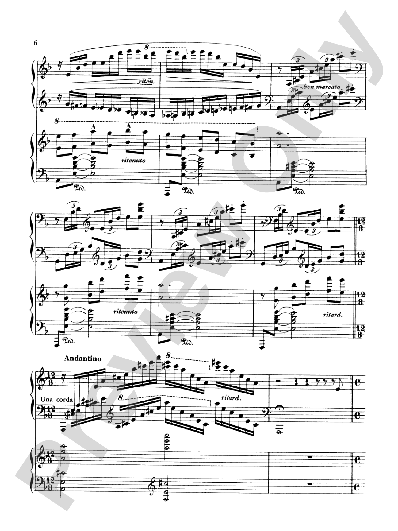 Albéniz: Rapsodia Española, Op. 70: Piano Duo (2 Pianos, 4 Hands) Book (2 copies required)