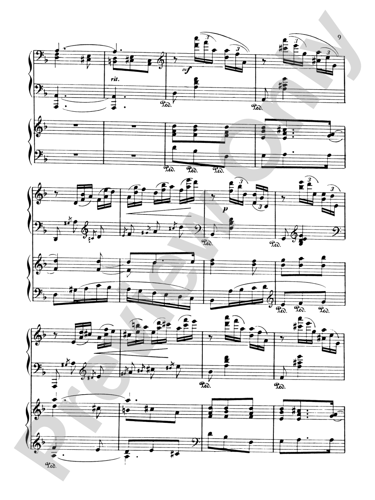 Albéniz: Rapsodia Española, Op. 70: Piano Duo (2 Pianos, 4 Hands) Book (2 copies required)