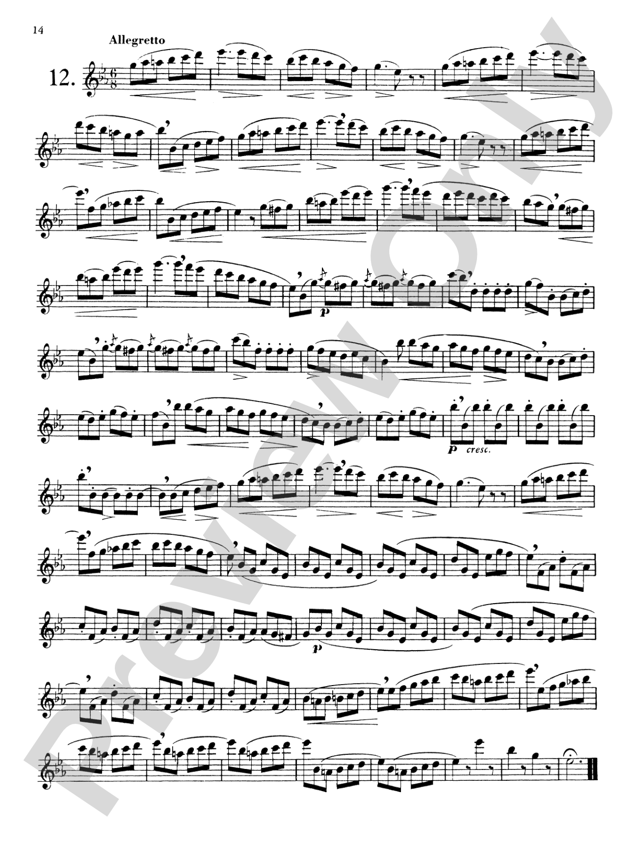 Gariboldi: Twenty Studies, Op. 132