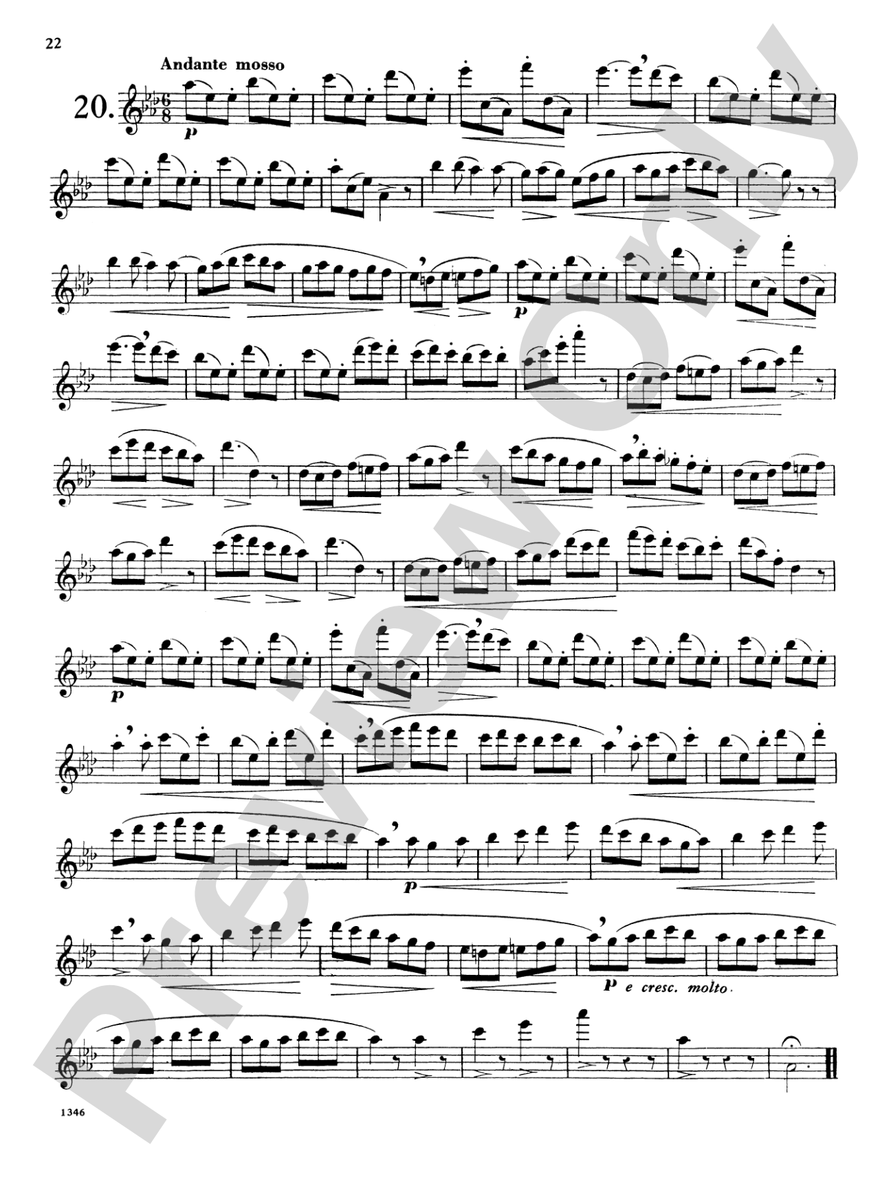 Gariboldi: Twenty Studies, Op. 132