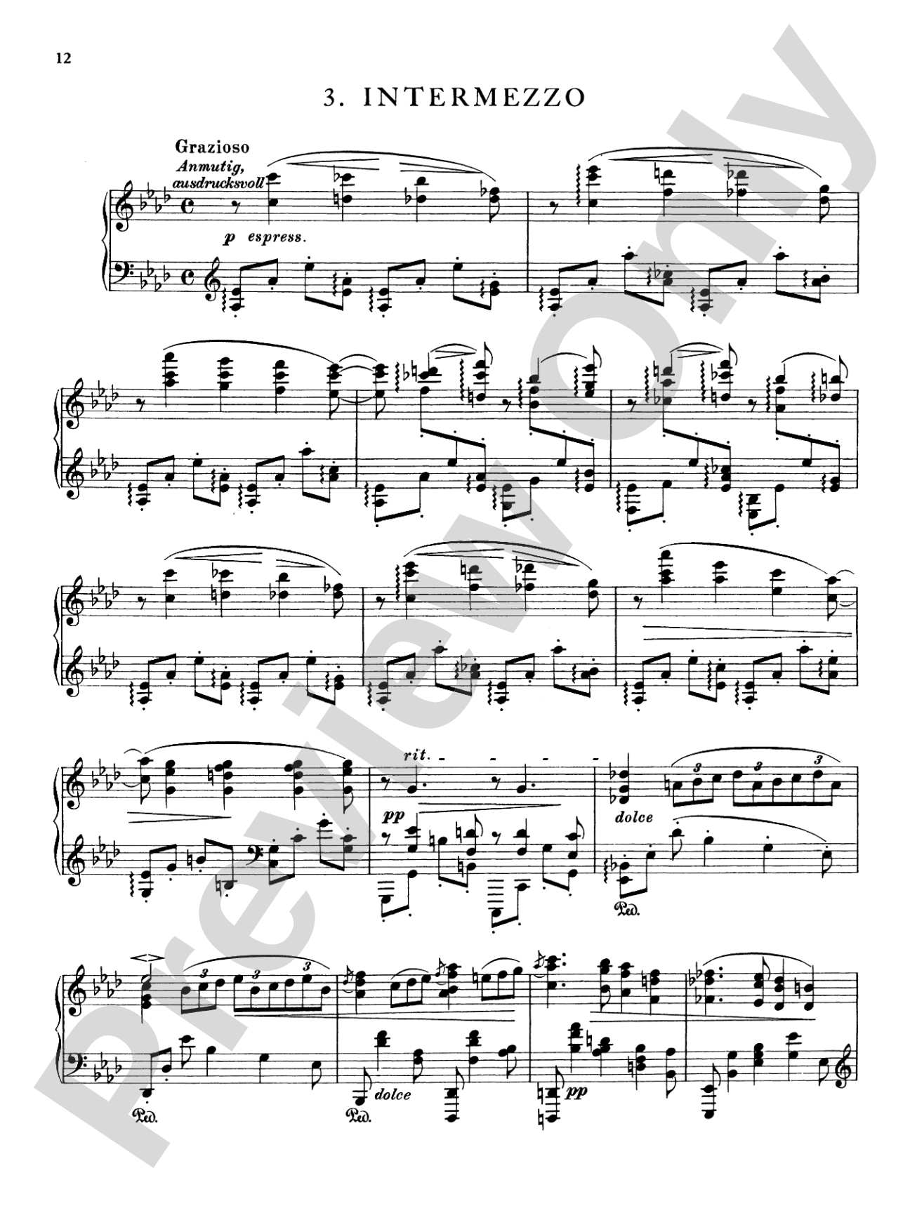 Brahms: Eight Pieces, Op. 76