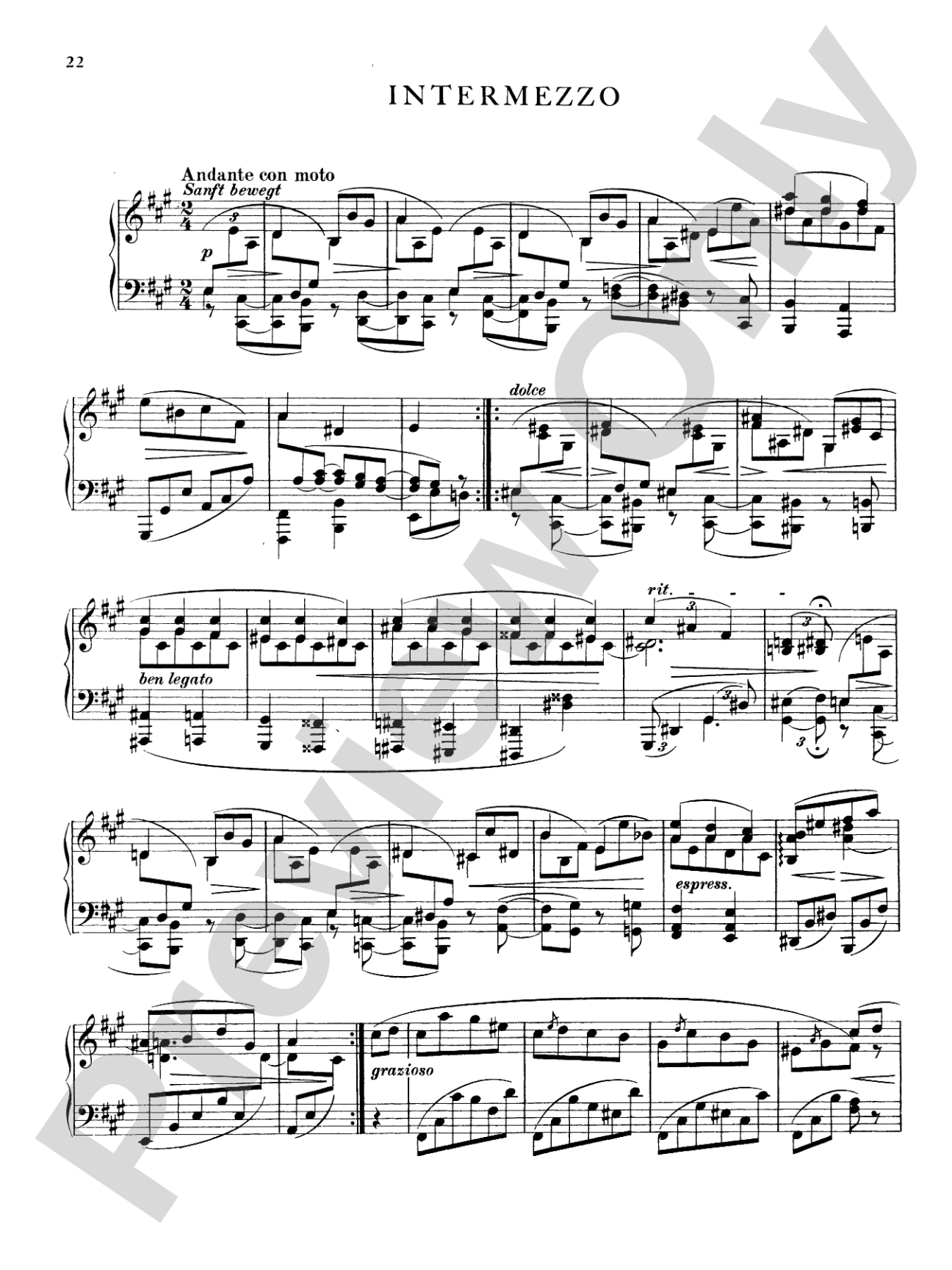 Brahms: Eight Pieces, Op. 76
