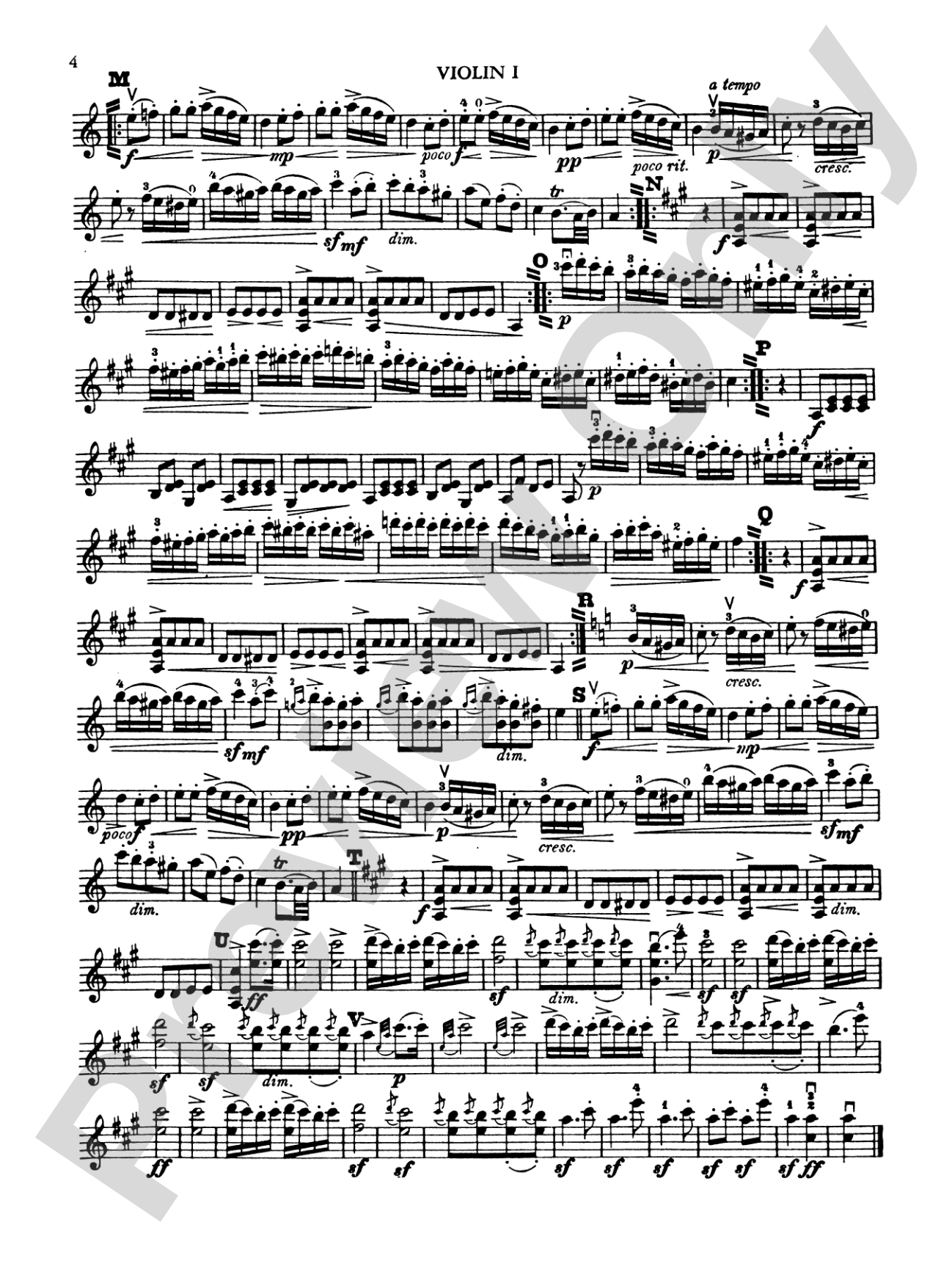 Mozart: Duet (after the Piano Sonata in A Major, K. 331): Violin Book