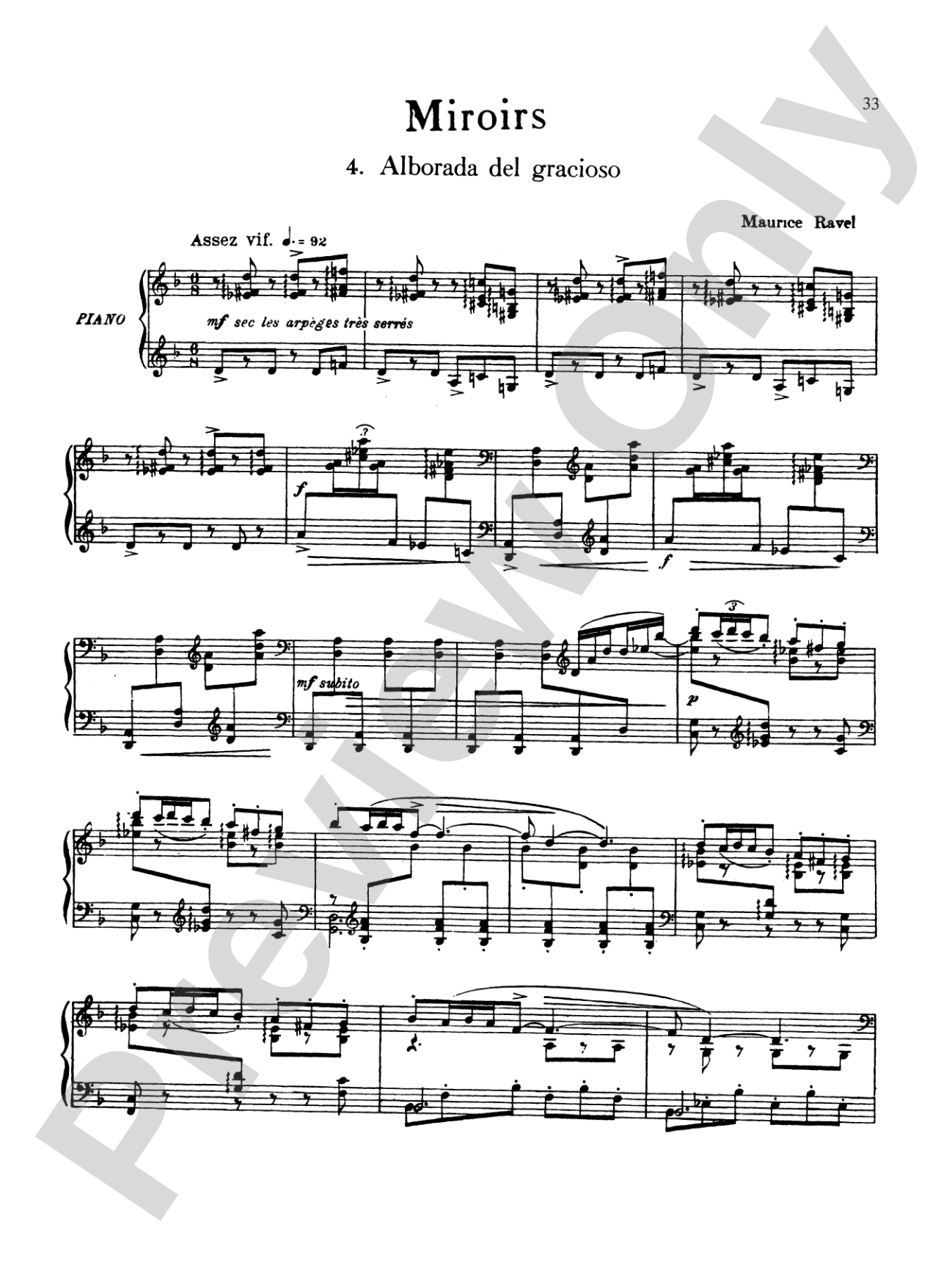 Ravel: Miroirs