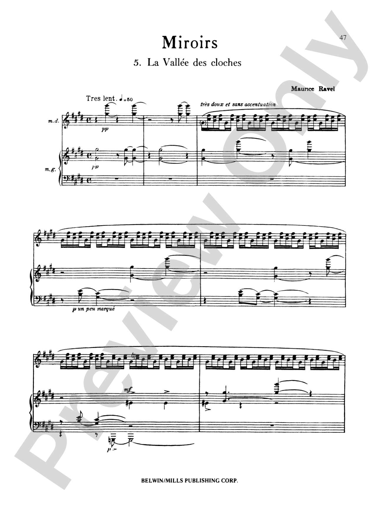 Ravel: Miroirs