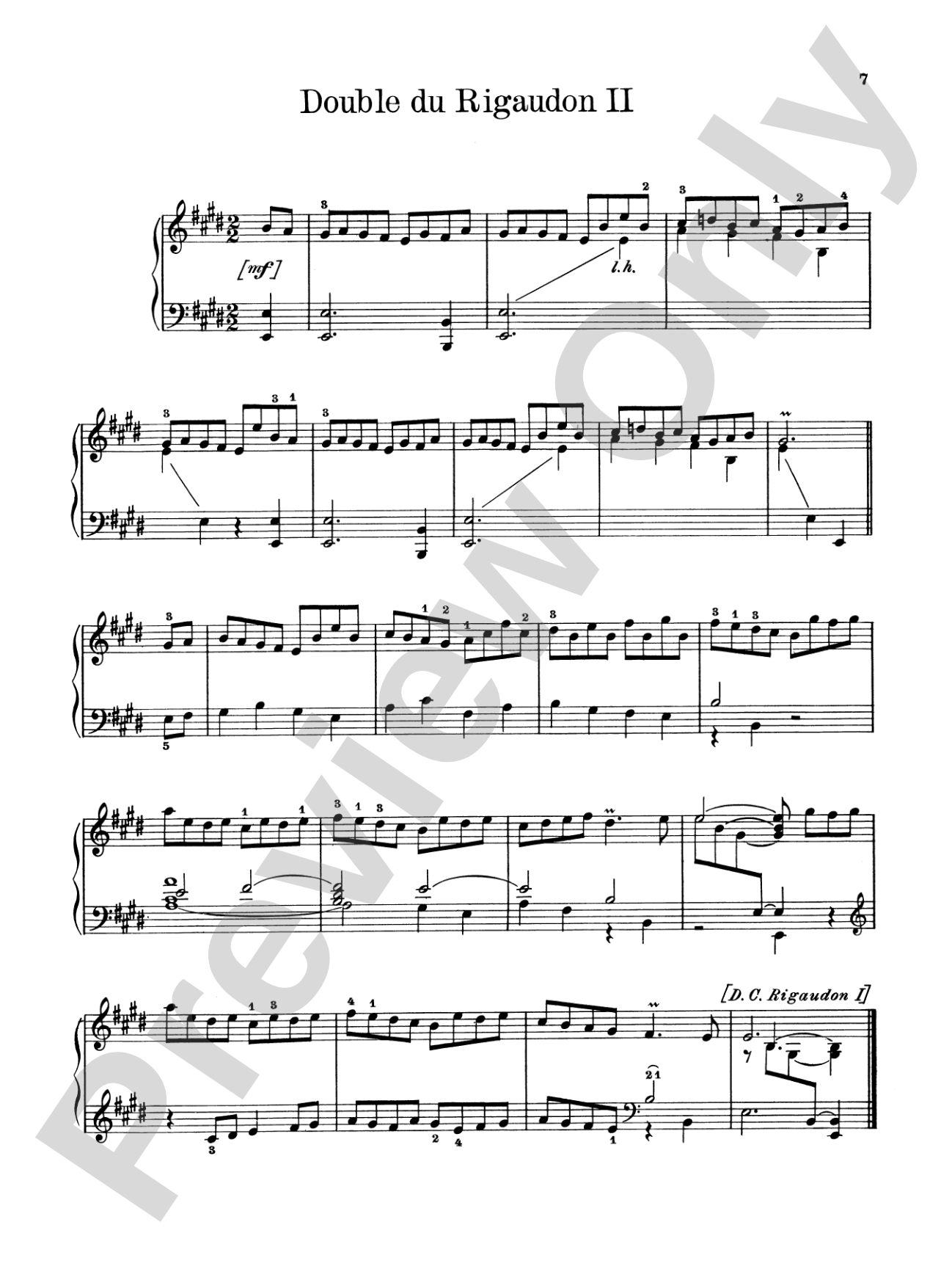 Rameau: The Graded Rameau (Comp. and ed. Marthe Motchane)