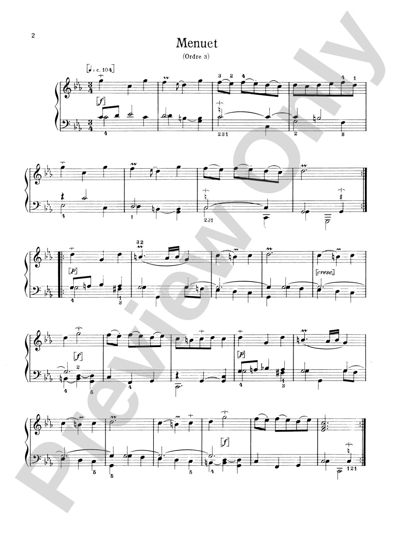 Couperin: The Graded Couperin (Ed. Marthe Motchane)