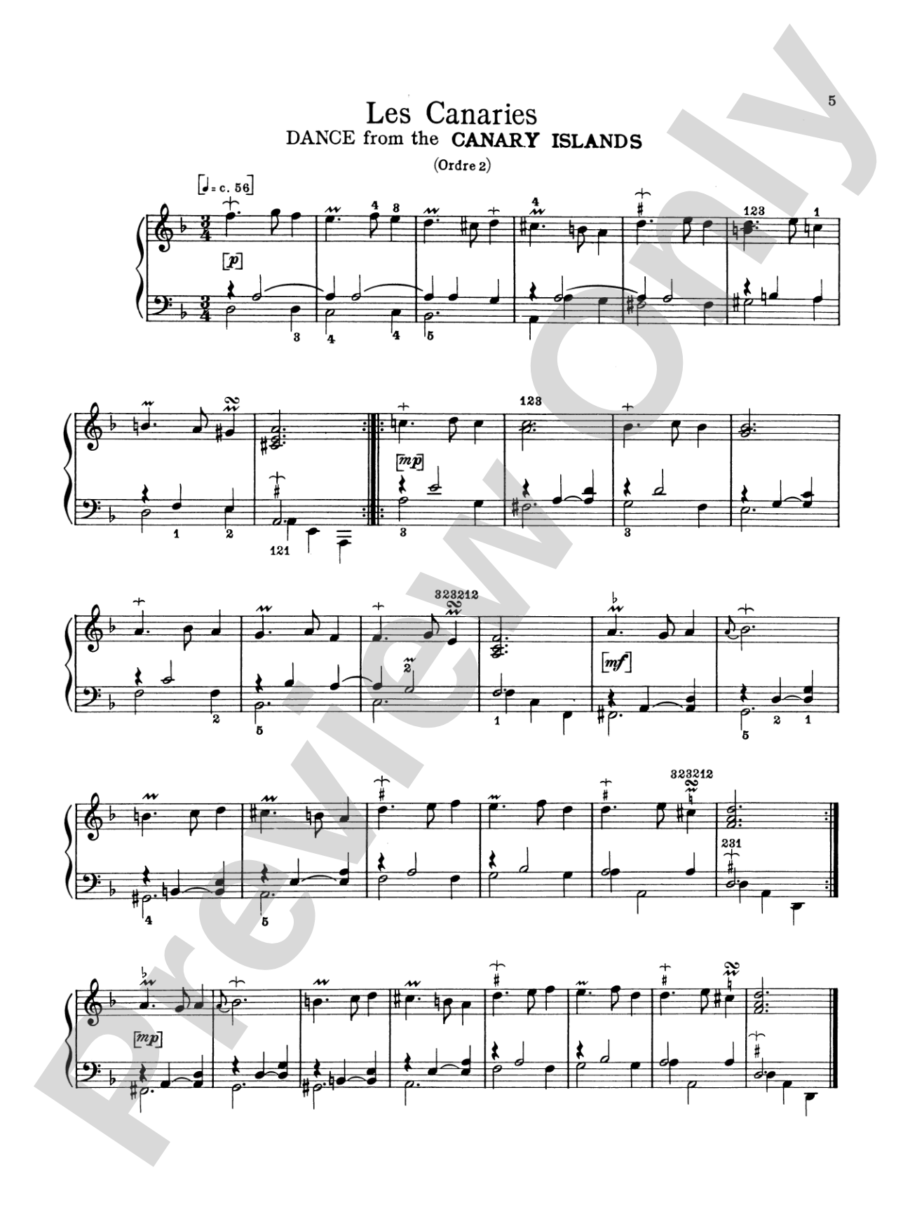 Couperin: The Graded Couperin (Ed. Marthe Motchane)