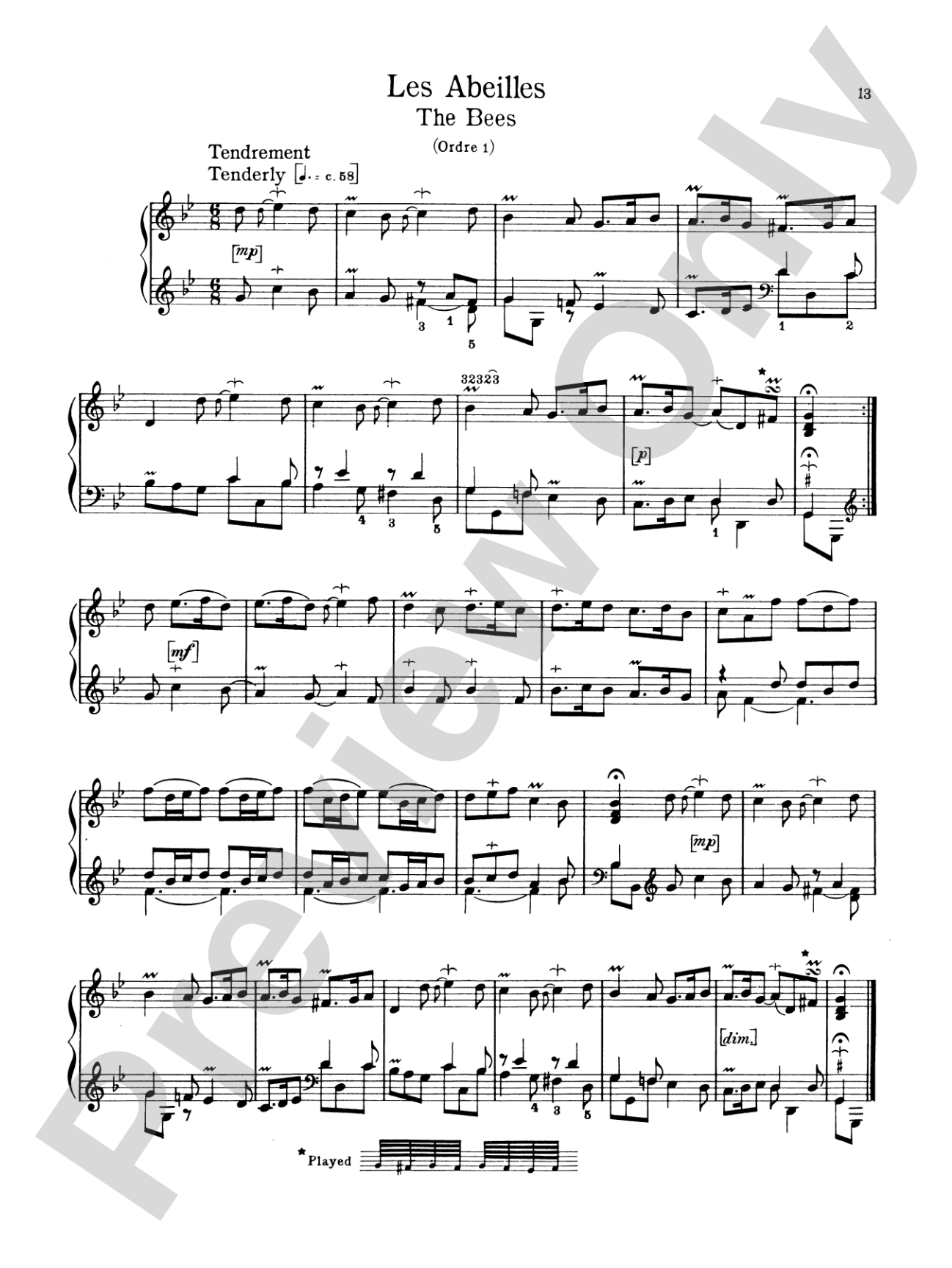 Couperin: The Graded Couperin (Ed. Marthe Motchane)