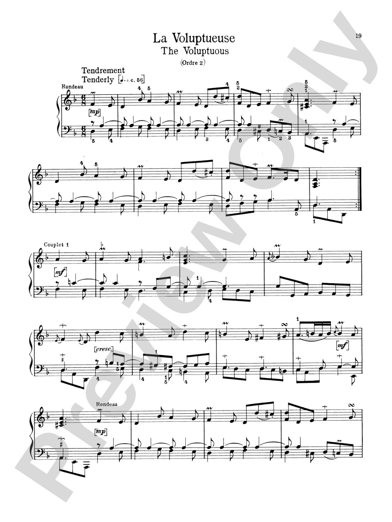 Couperin: The Graded Couperin (Ed. Marthe Motchane)
