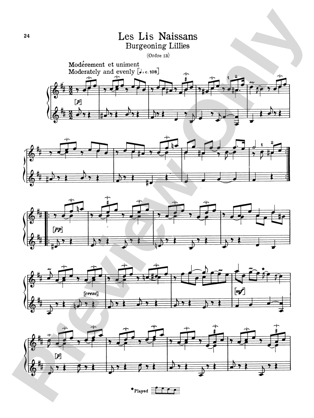 Couperin: The Graded Couperin (Ed. Marthe Motchane)