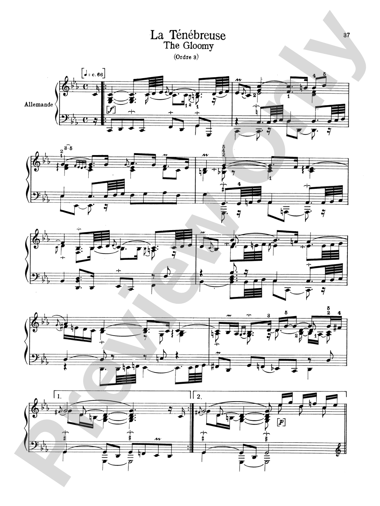 Couperin: The Graded Couperin (Ed. Marthe Motchane)