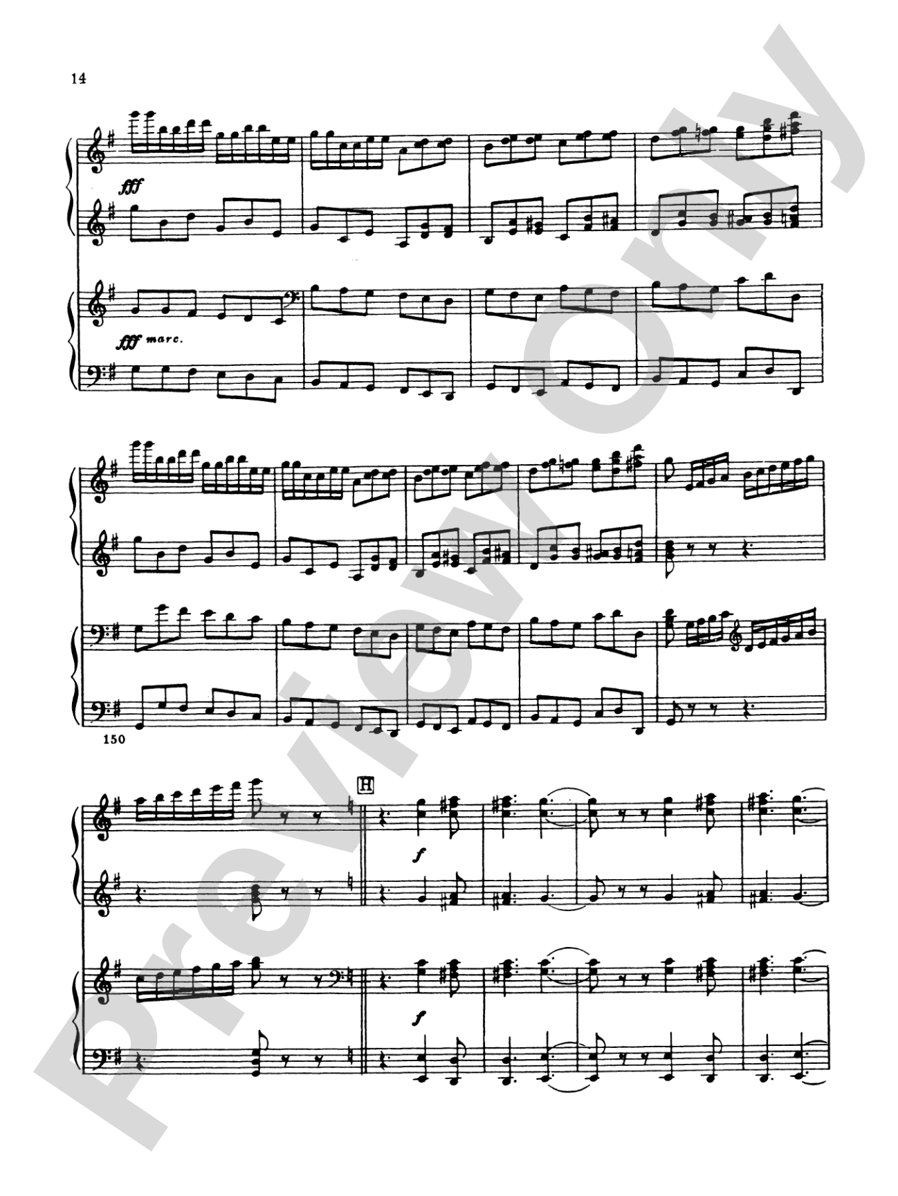 Tchaikovsky: Serenade, Op. 48: Piano Duet (1 Piano, 4 Hands) Book