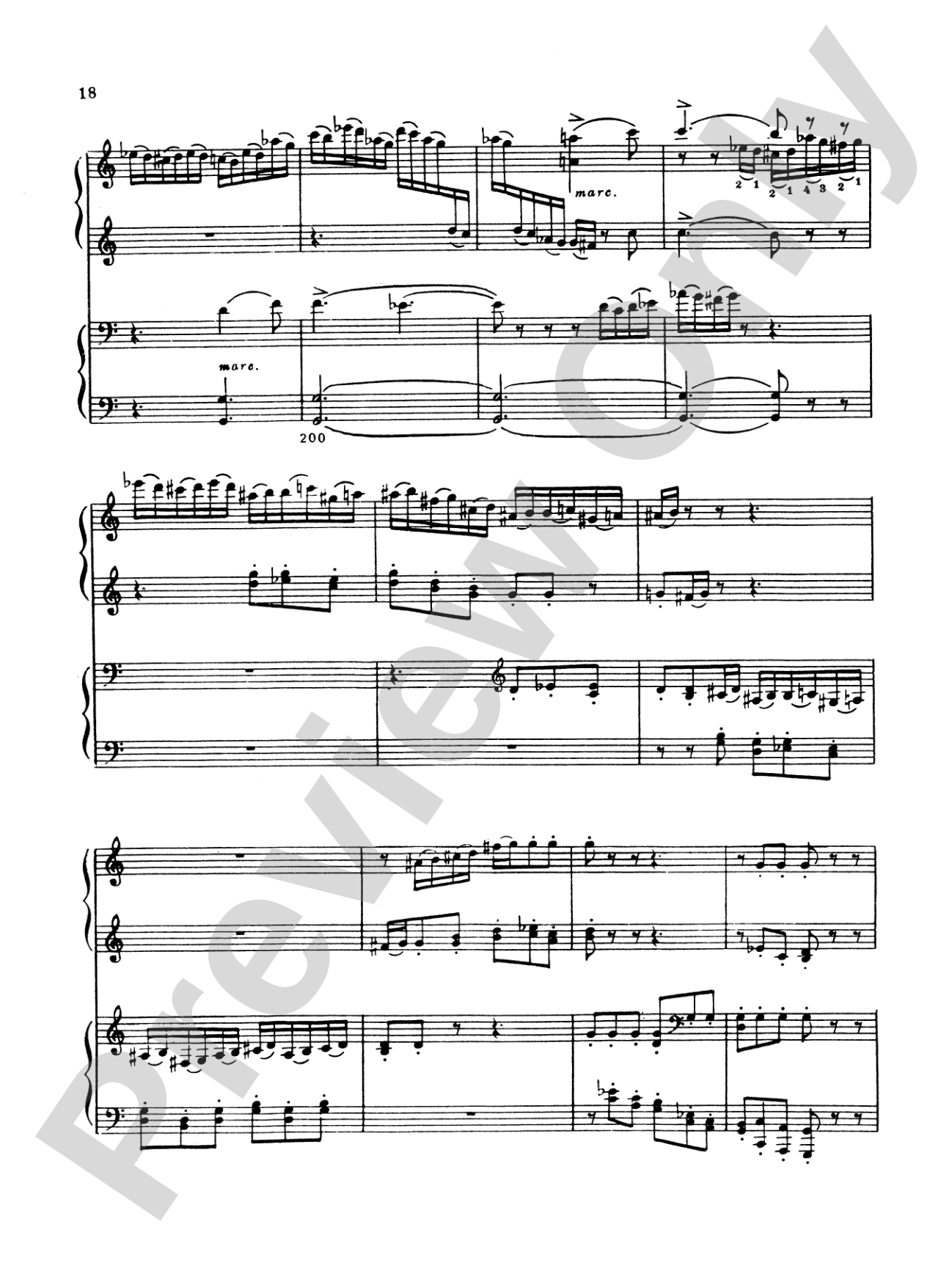 Tchaikovsky: Serenade, Op. 48: Piano Duet (1 Piano, 4 Hands) Book