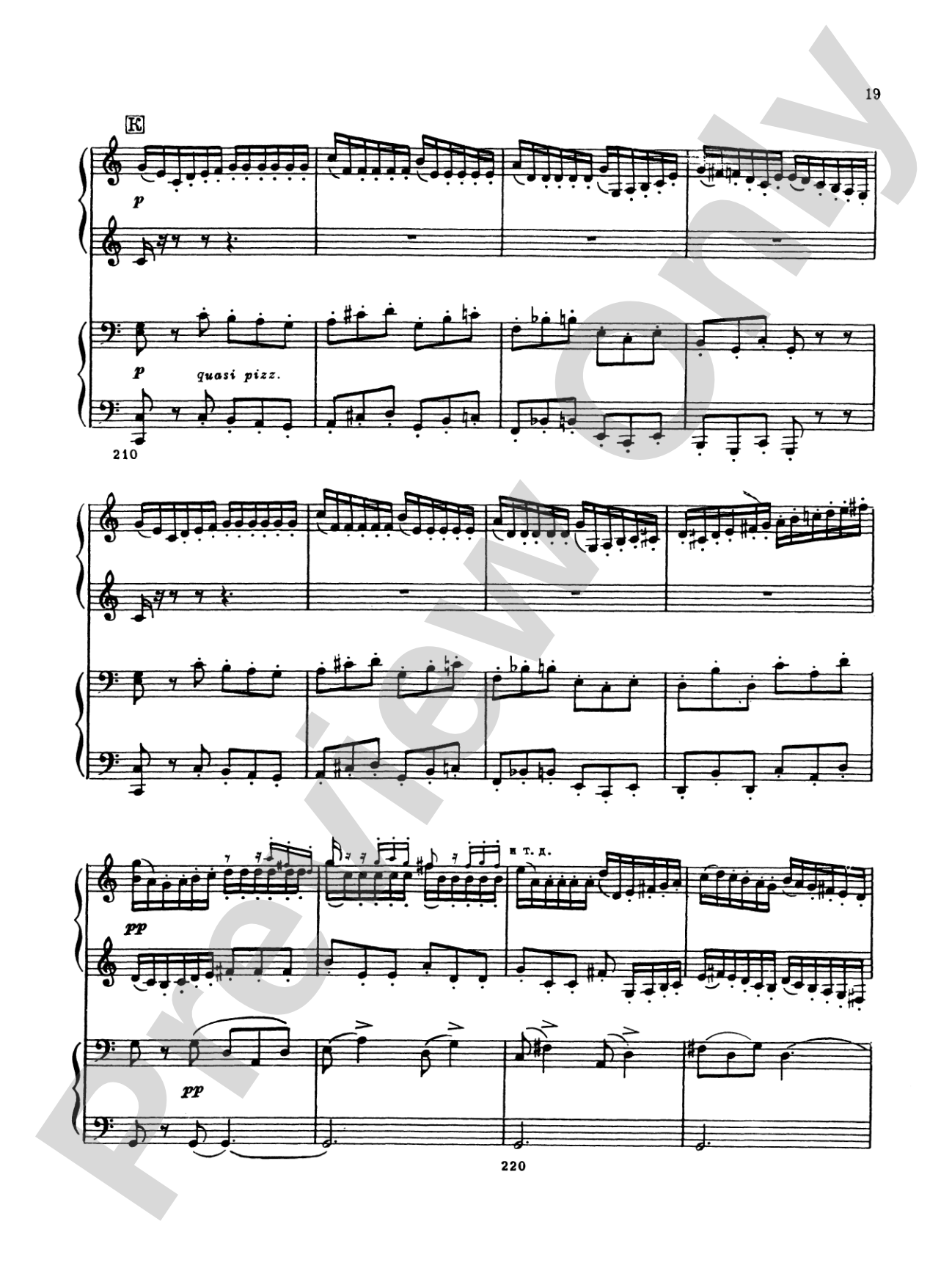 Tchaikovsky: Serenade, Op. 48: Piano Duet (1 Piano, 4 Hands) Book