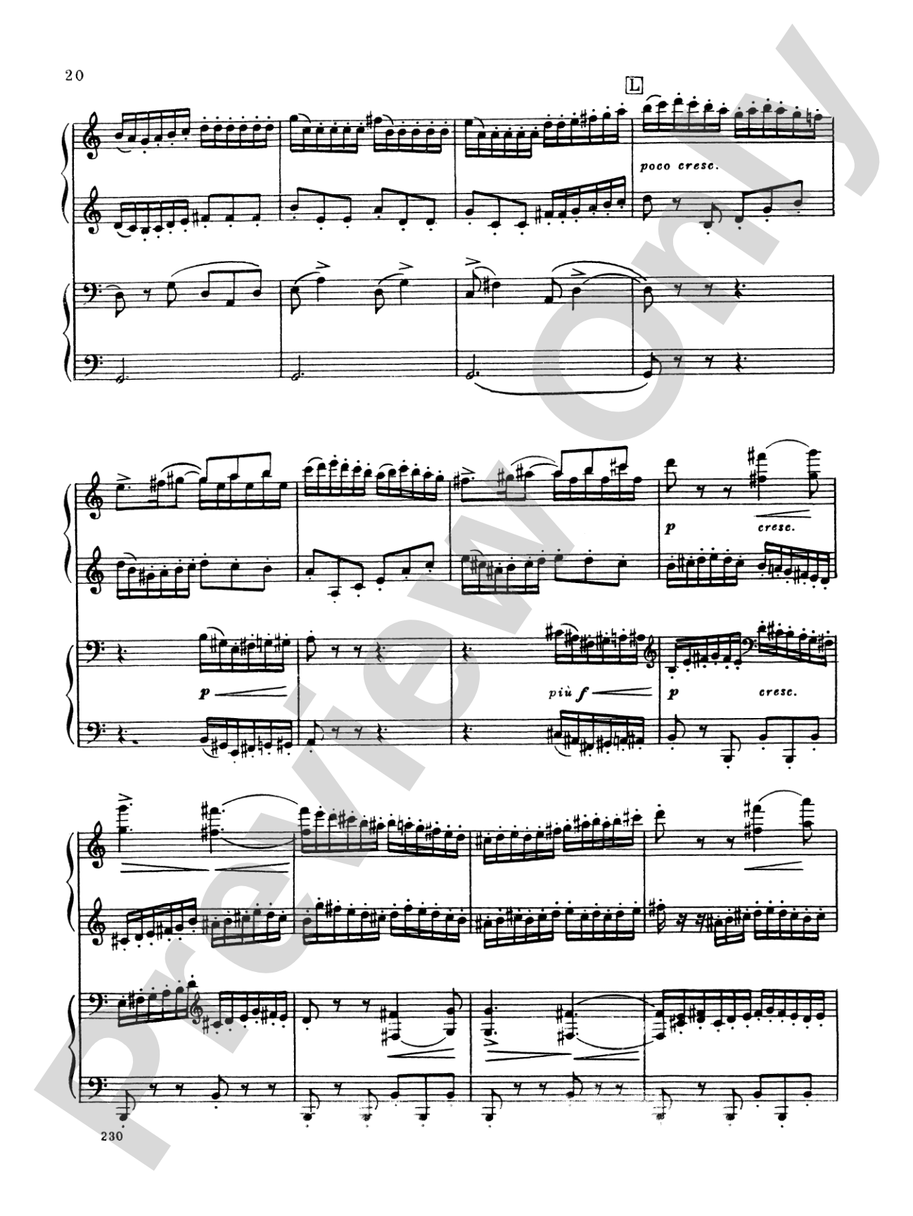 Tchaikovsky: Serenade, Op. 48: Piano Duet (1 Piano, 4 Hands) Book