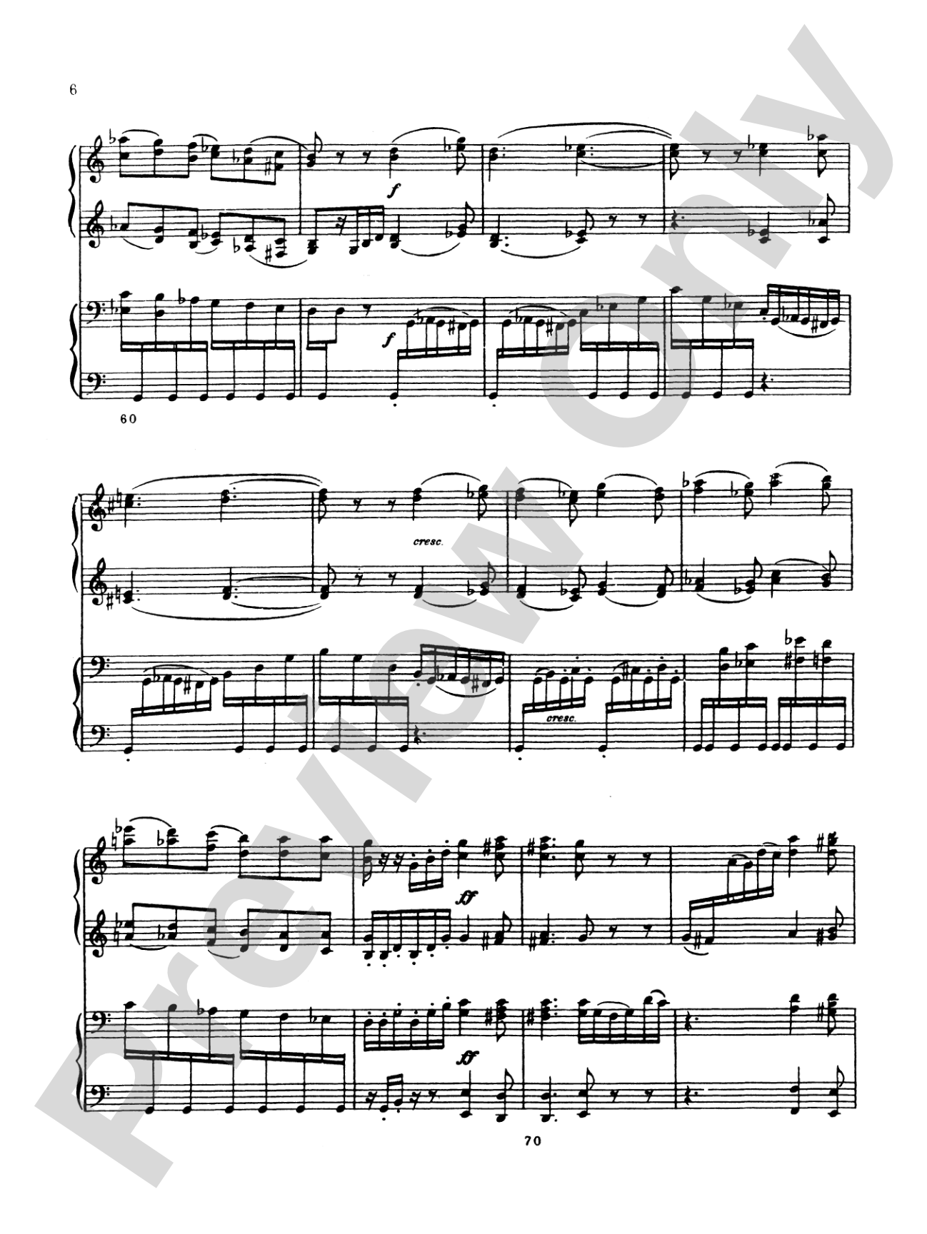 Tchaikovsky: Serenade, Op. 48: Piano Duet (1 Piano, 4 Hands) Book