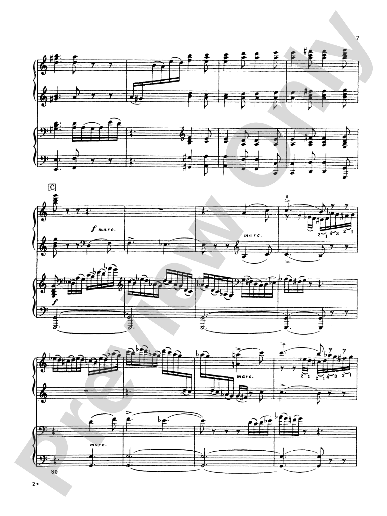 Tchaikovsky: Serenade, Op. 48: Piano Duet (1 Piano, 4 Hands) Book