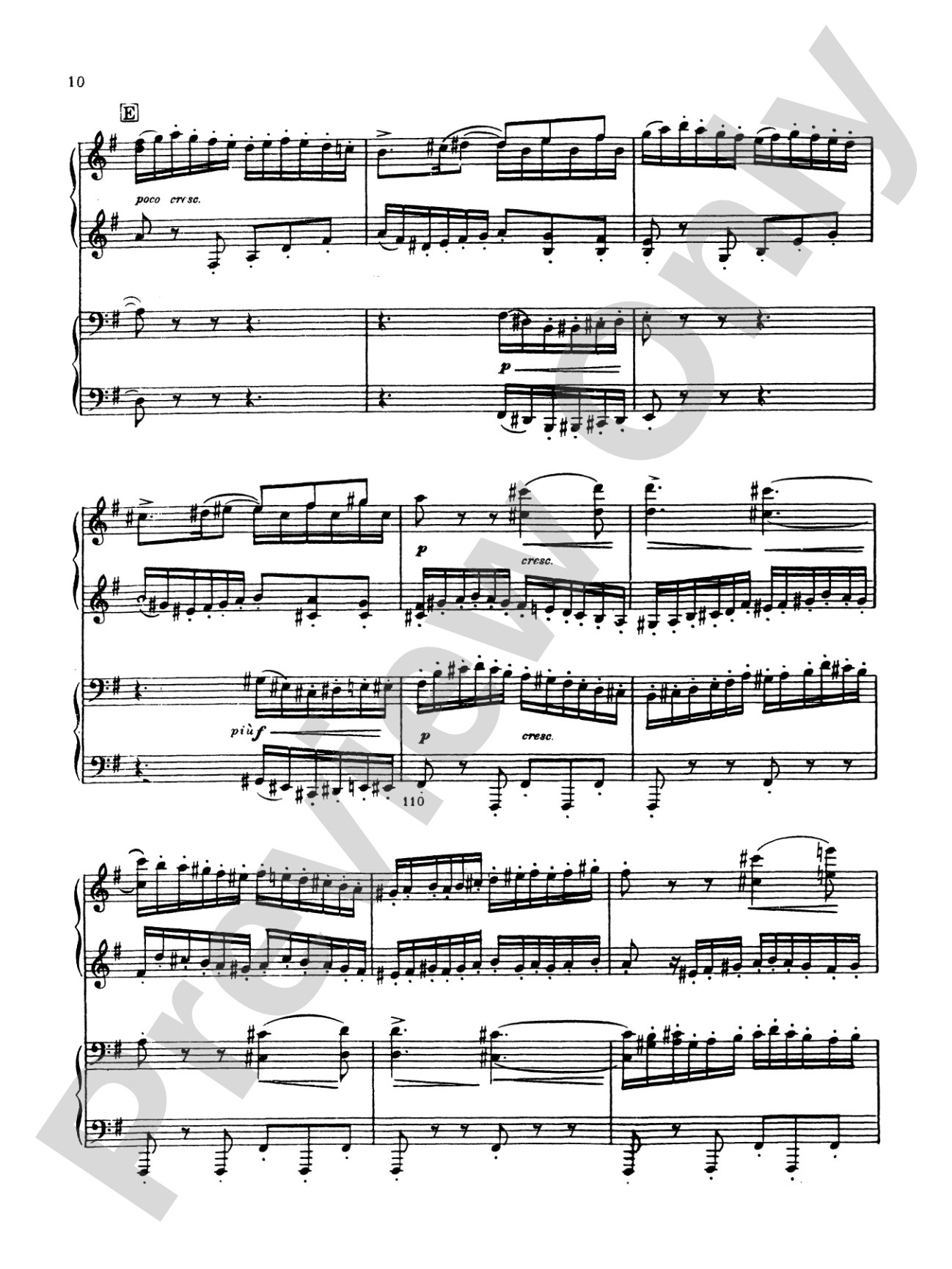 Tchaikovsky: Serenade, Op. 48: Piano Duet (1 Piano, 4 Hands) Book