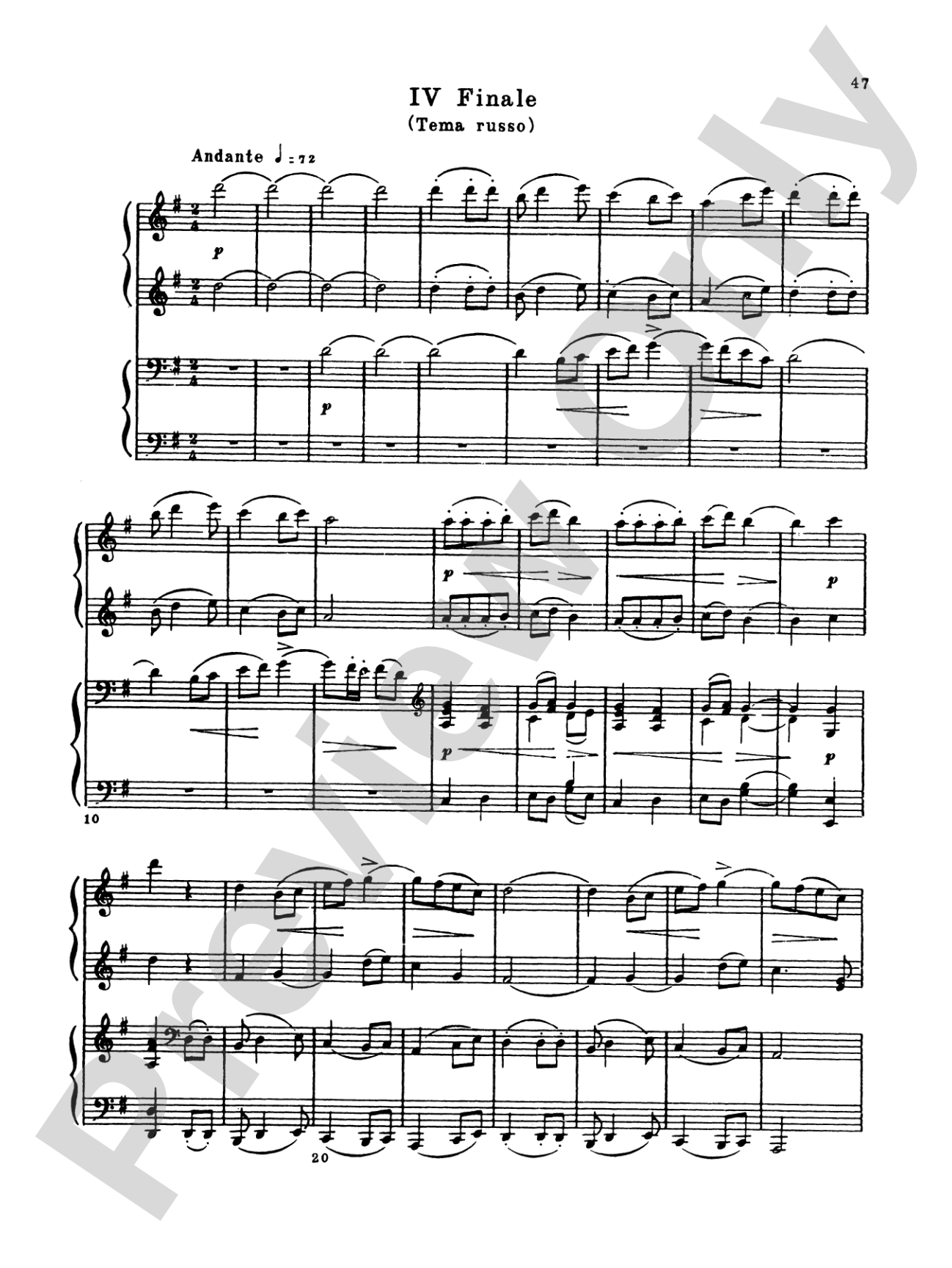 Tchaikovsky: Serenade, Op. 48