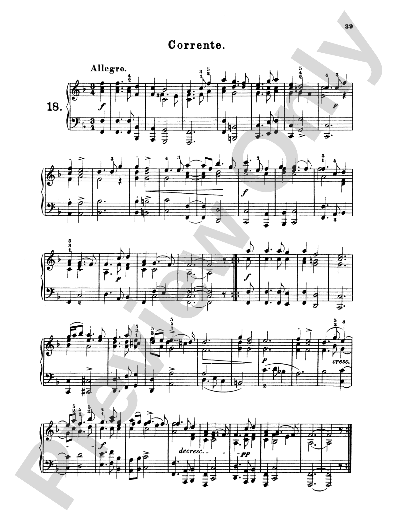 Corelli: Twenty-Four Pieces