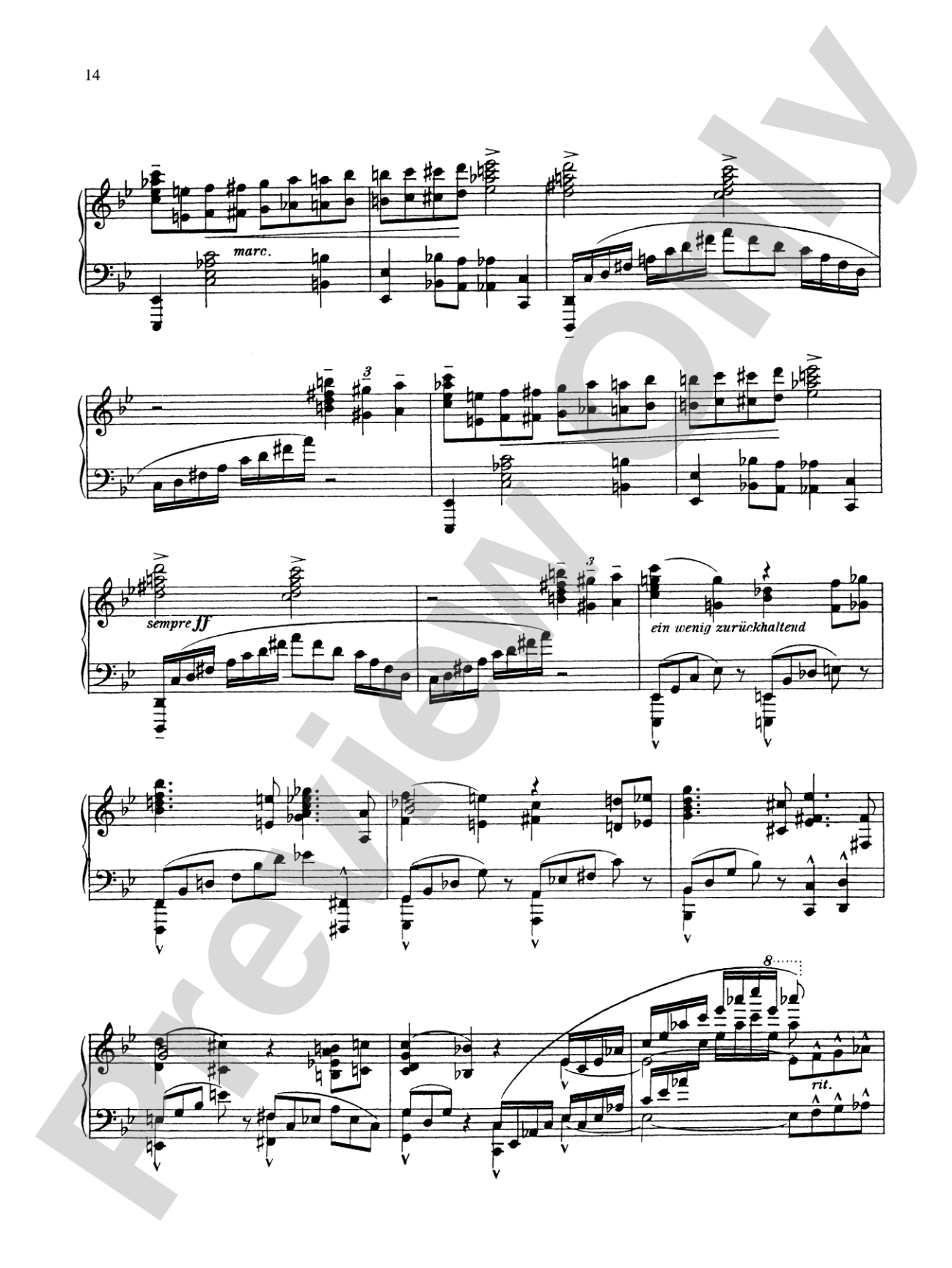 Dohnányi: Four Rhapsodies, Op. 11: Piano Book