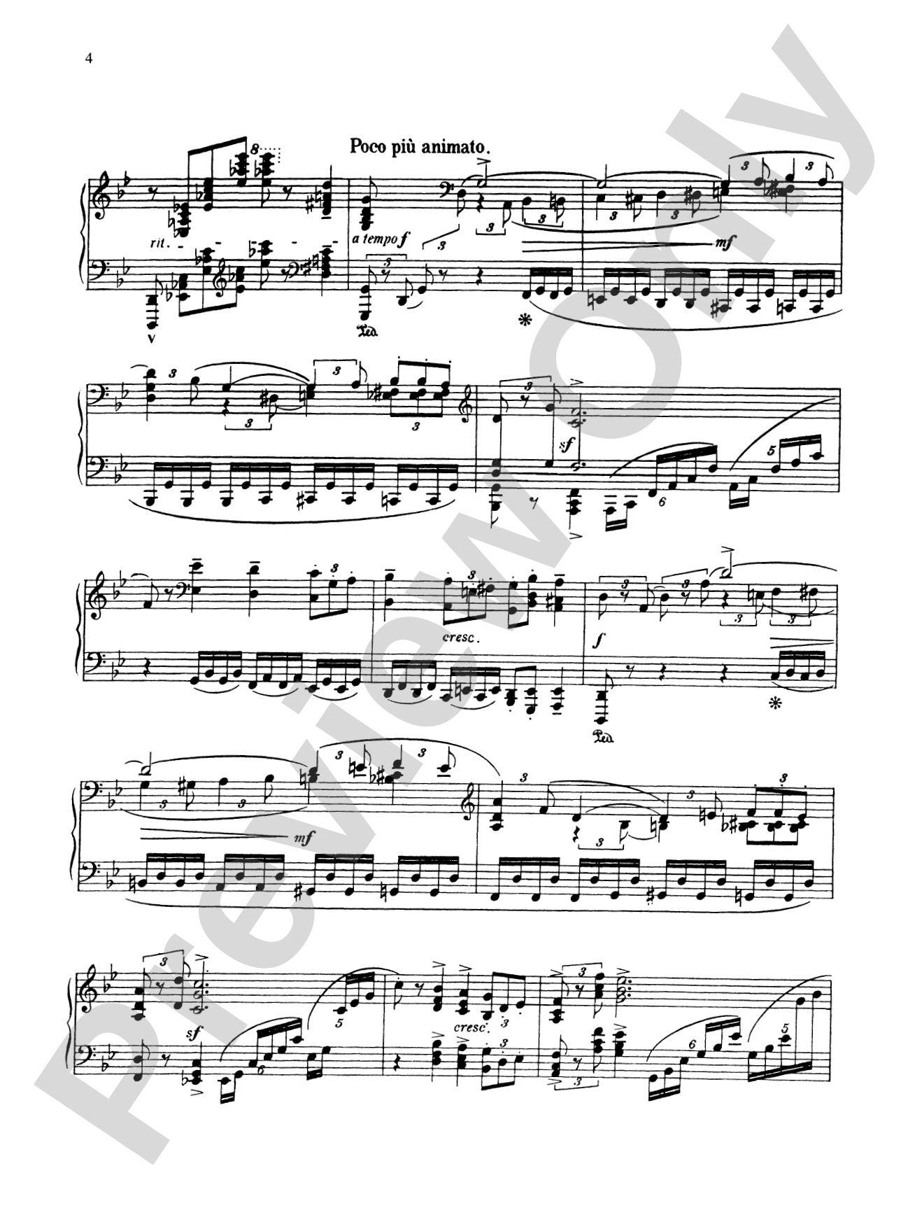 Dohnányi: Four Rhapsodies, Op. 11: Piano Book