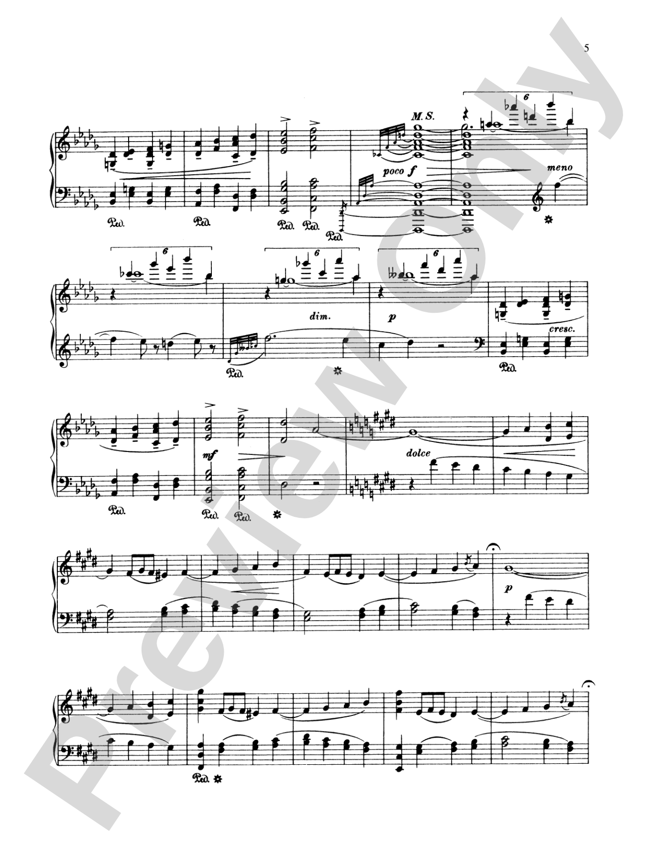 Sibelius: Ten Pieces, Op. 58: Piano Book