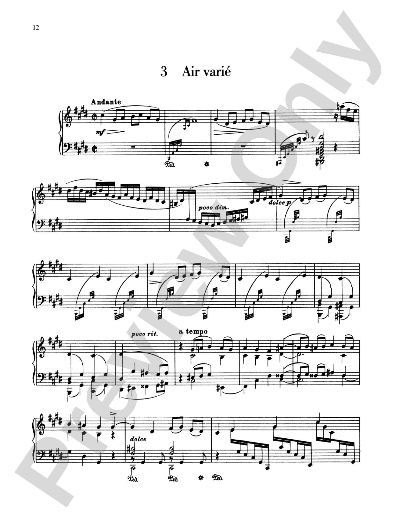Sibelius: Ten Pieces, Op. 58
