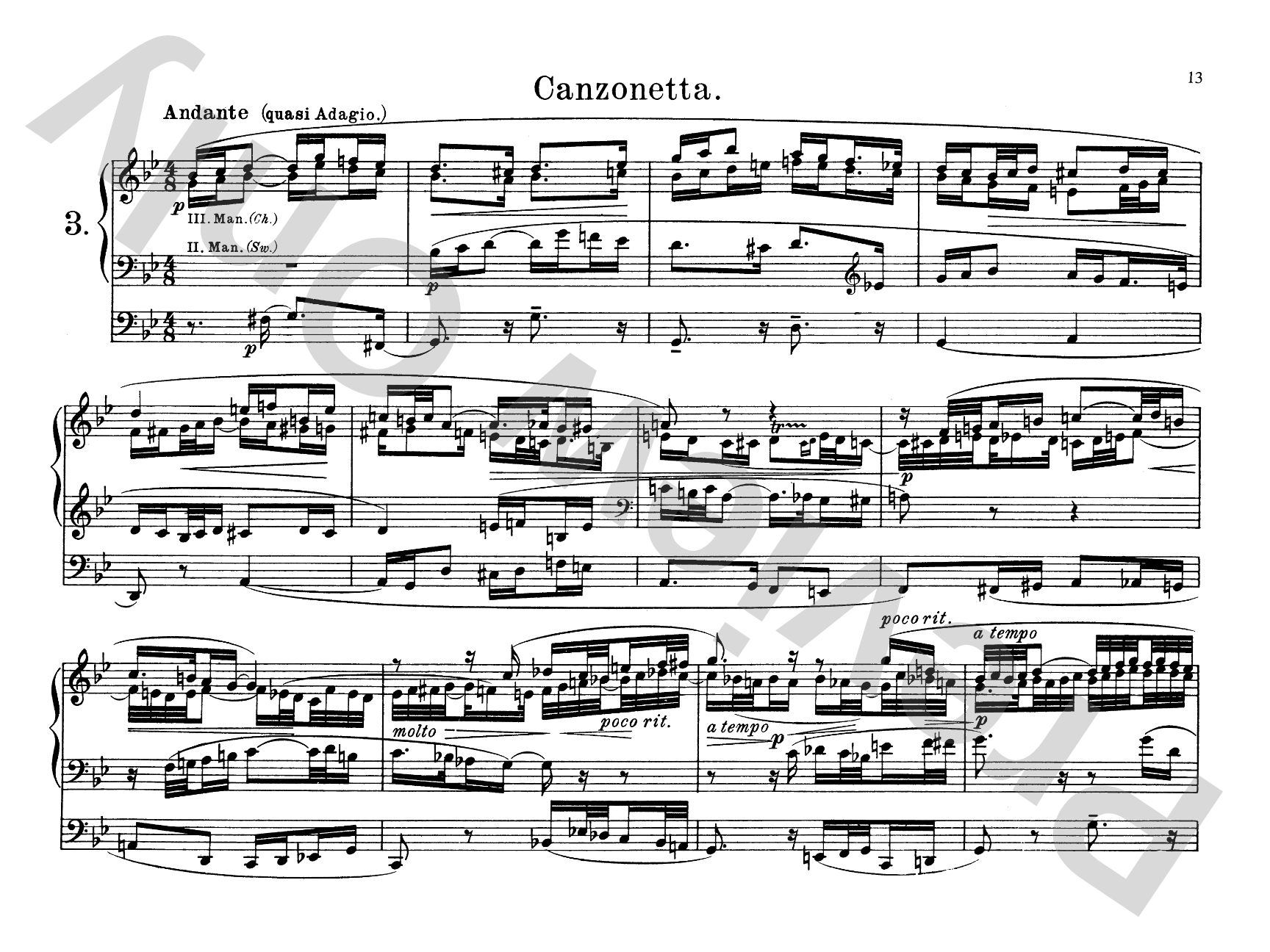 Reger: Twelve Pieces for Organ, Op. 80