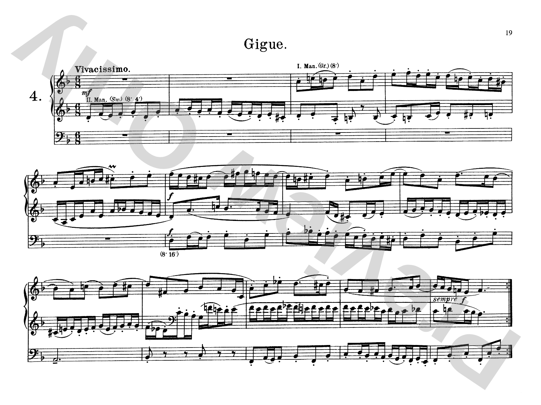 Reger: Twelve Pieces for Organ, Op. 80