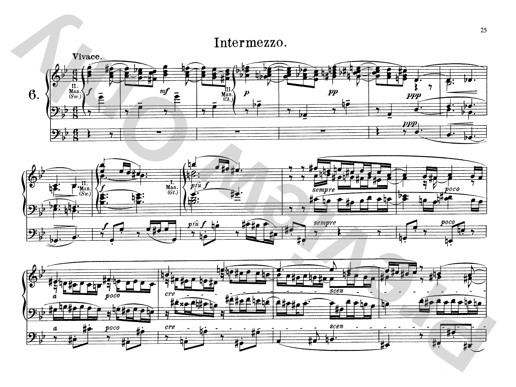 Reger: Twelve Pieces for Organ, Op. 80