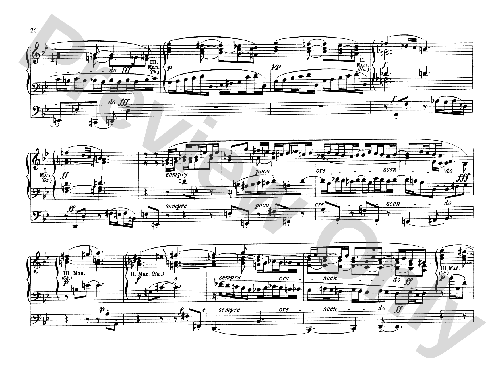 Reger: Twelve Pieces for Organ, Op. 80