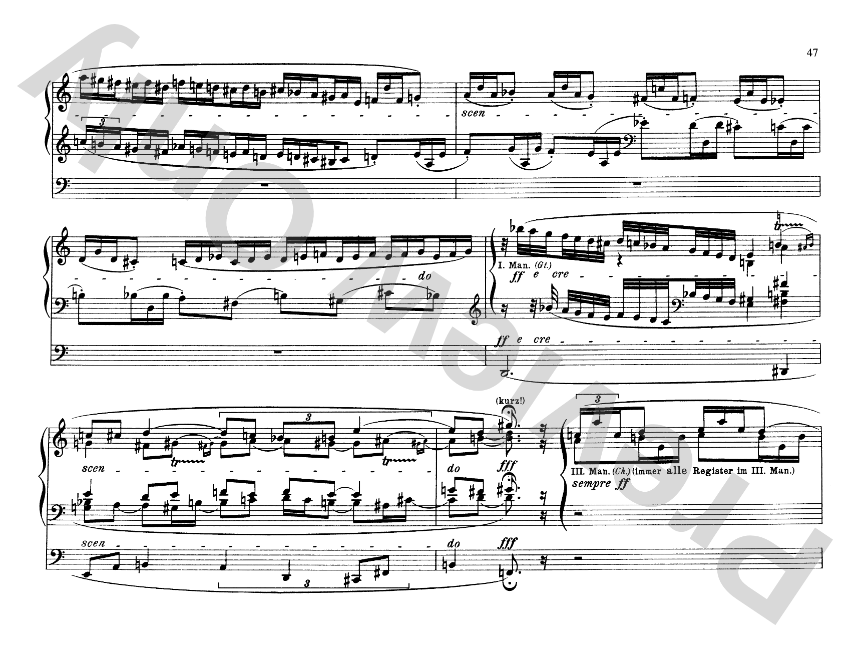 Reger: Twelve Pieces for Organ, Op. 80