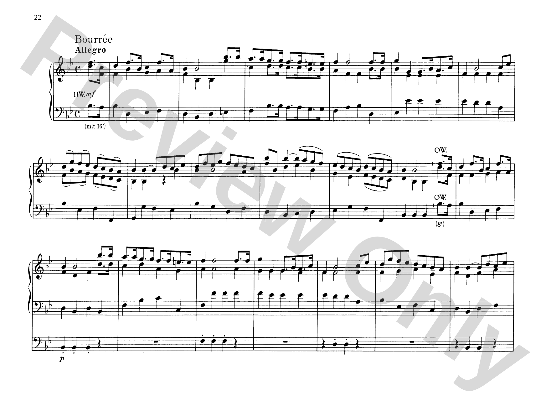 Handel: Six Organ Concerti, Op. 7, Nos. 7-12: Organ Comb Bound Book