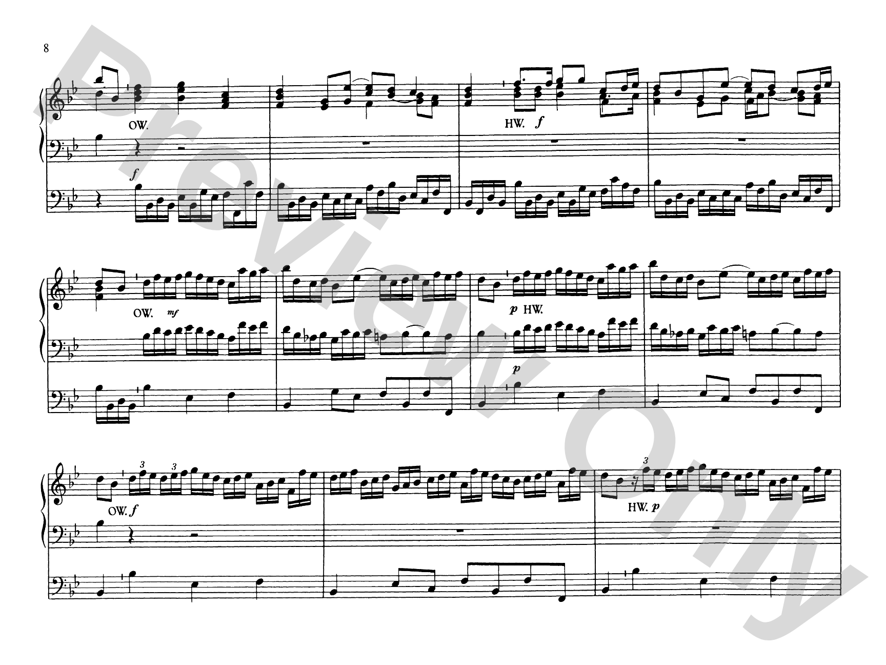 Handel: Six Organ Concerti, Op. 7, Nos. 7-12: Organ Comb Bound Book