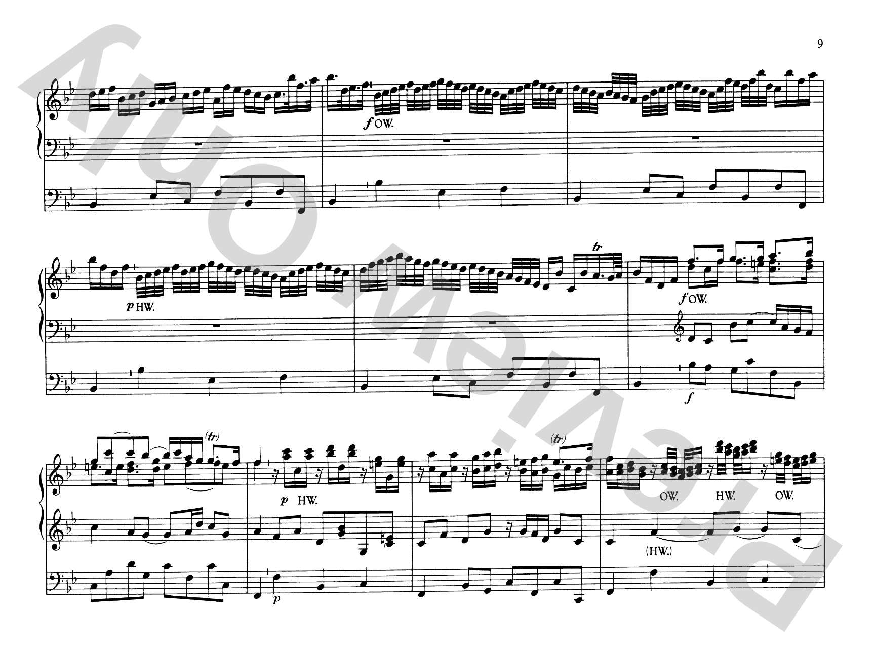 Handel: Six Organ Concerti, Op. 7, Nos. 7-12: Organ Comb Bound Book