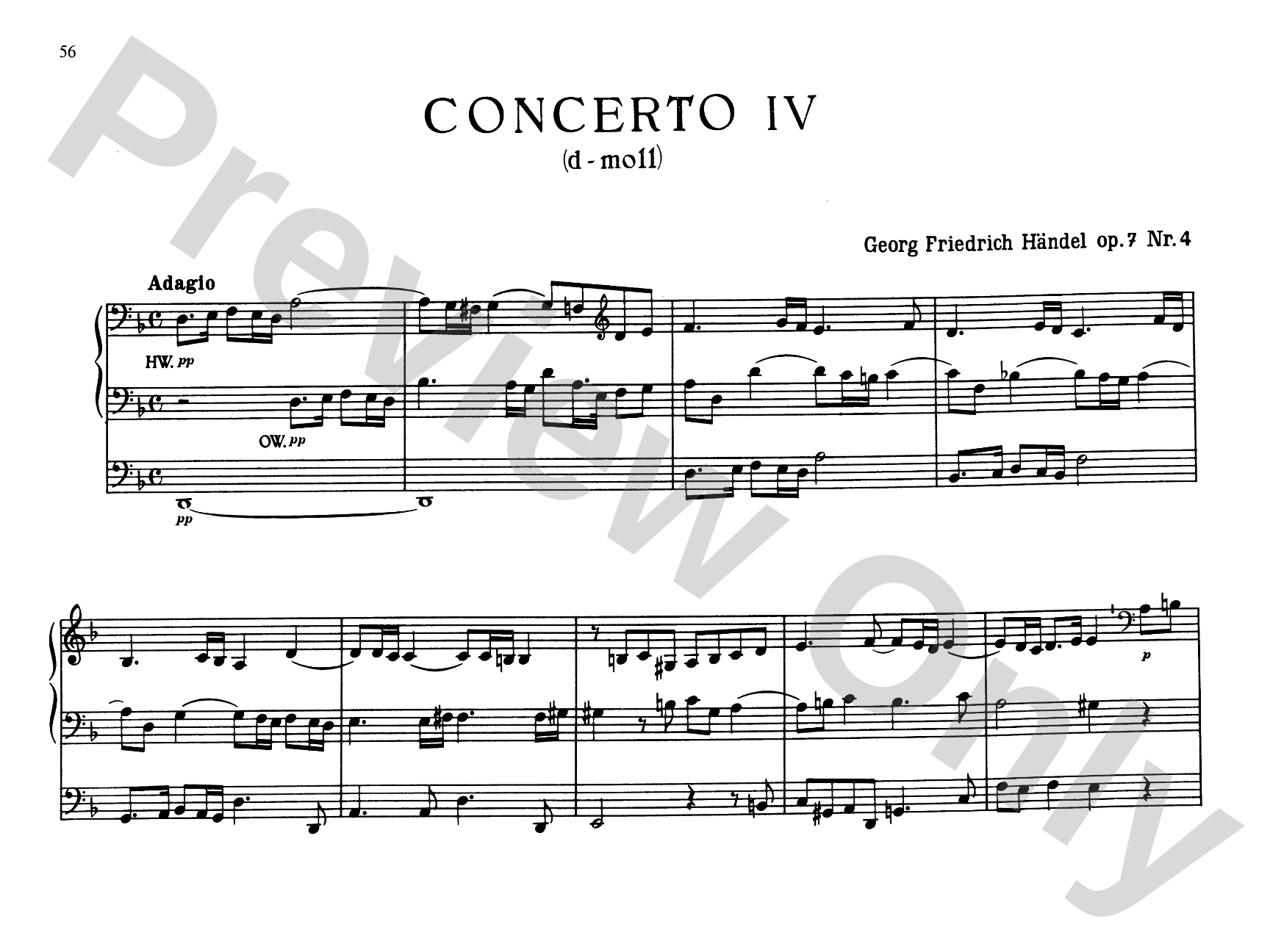 Handel: Six Organ Concerti, Op. 7, Nos. 7-12