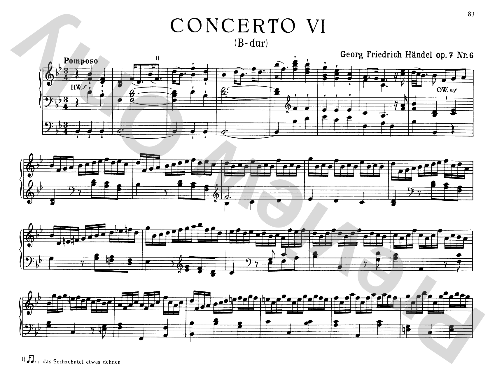 Handel: Six Organ Concerti, Op. 7, Nos. 7-12