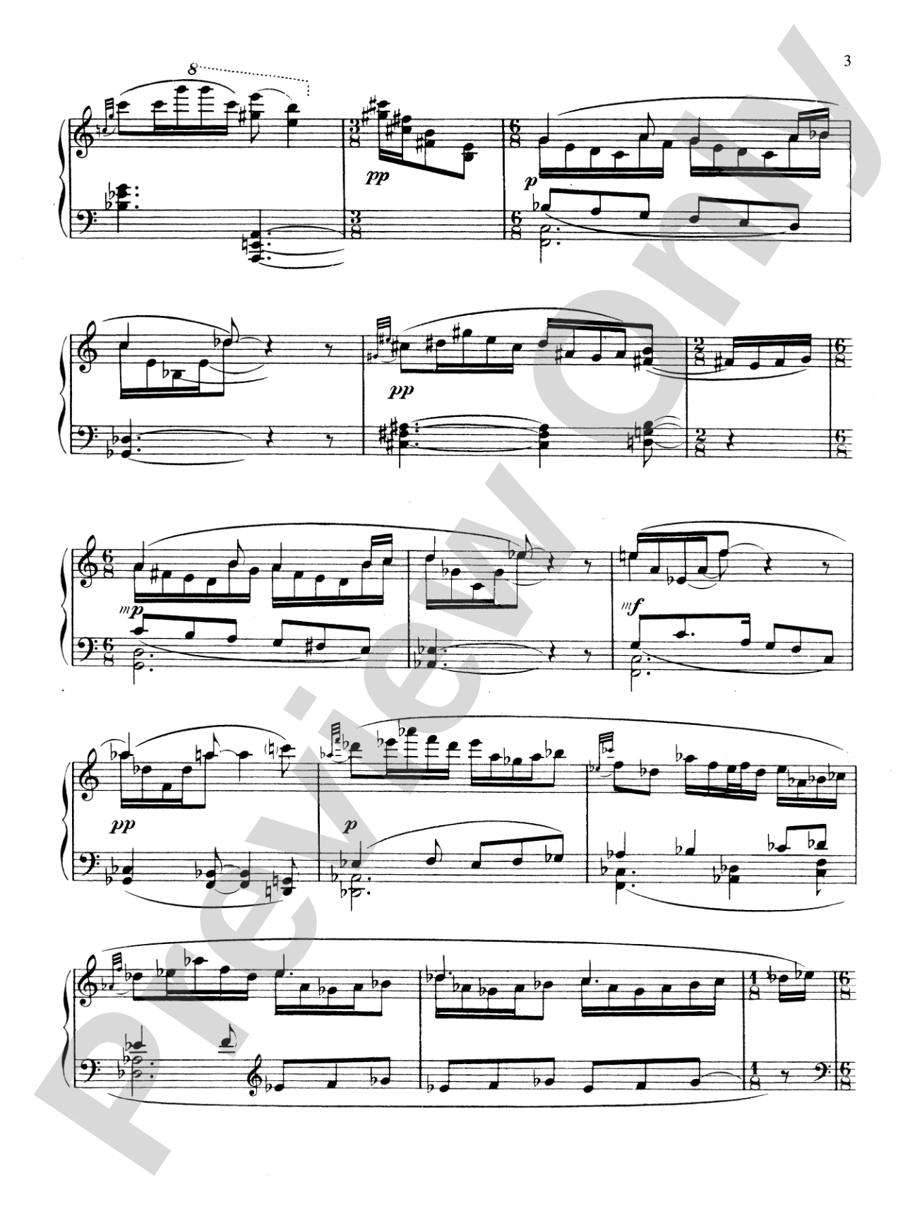 Miaskowsky: Printemps: Piano